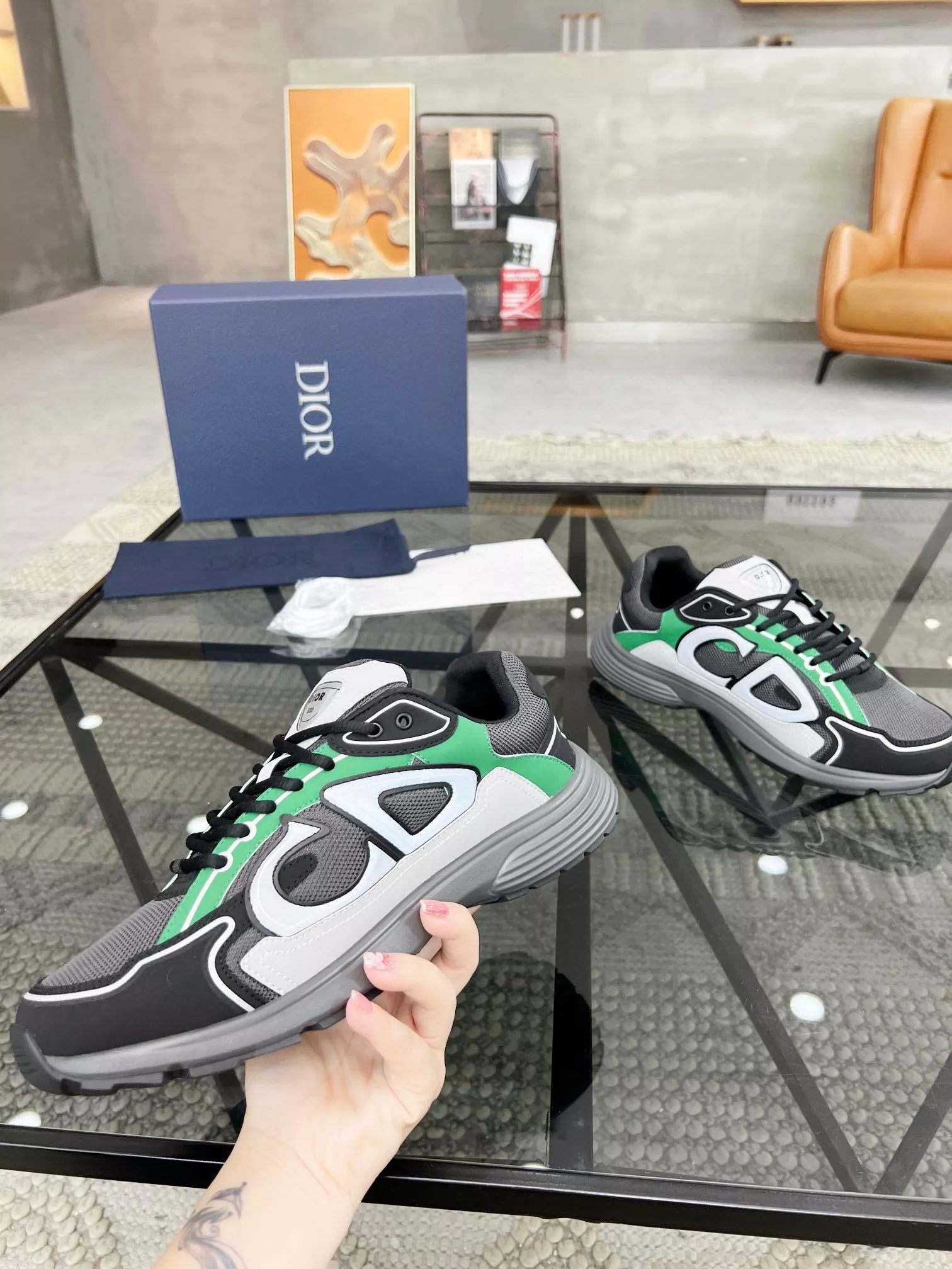 Christian Dior Casual Shoes For Men Bright 519