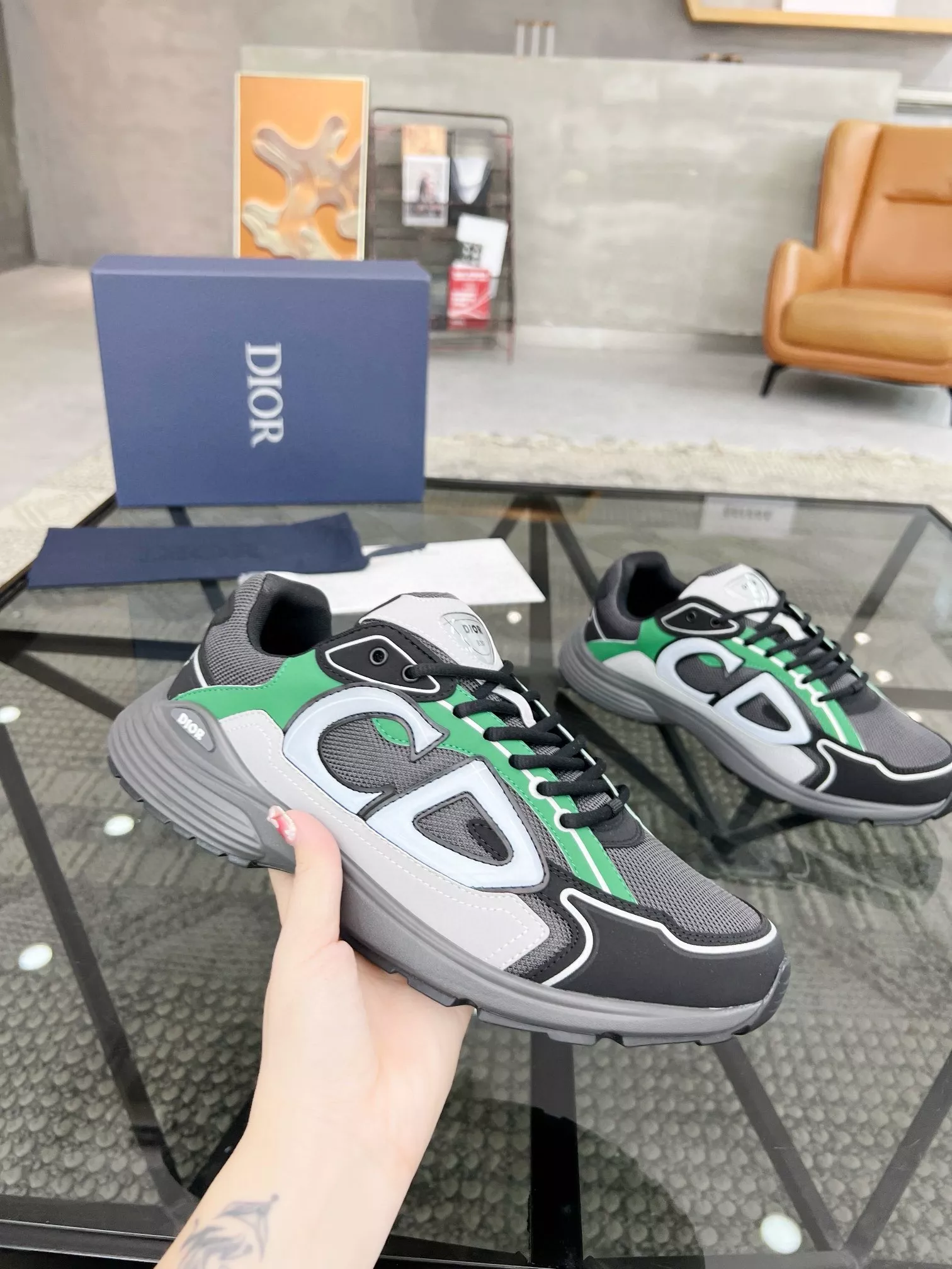 Christian Dior Casual Shoes For Men Bright 519