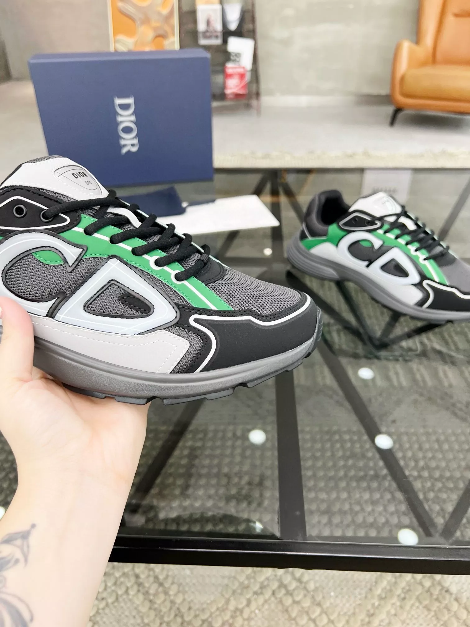 Christian Dior Casual Shoes For Men Bright 519