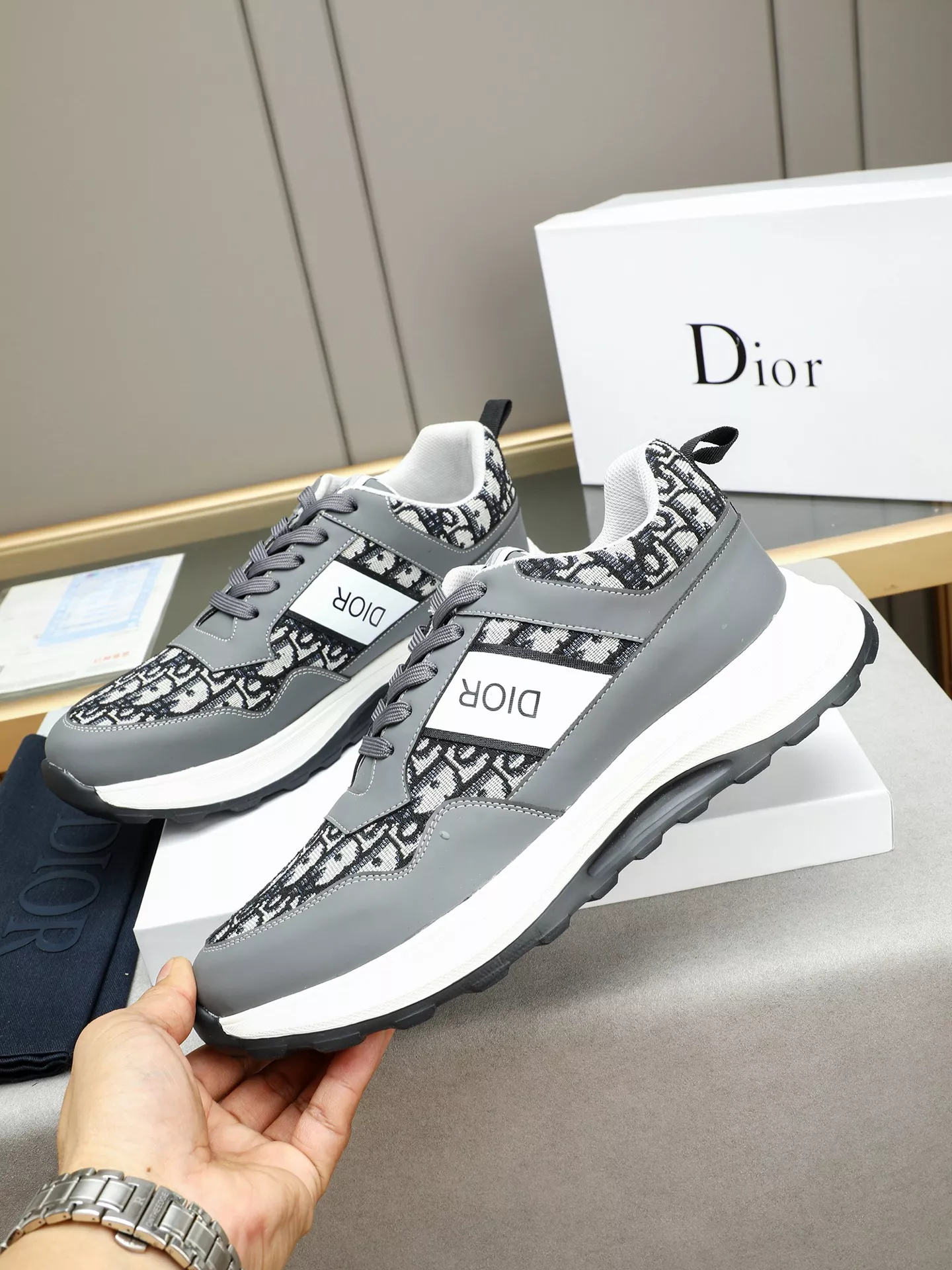 Christian Dior Casual Shoes For Men Cozy 6677