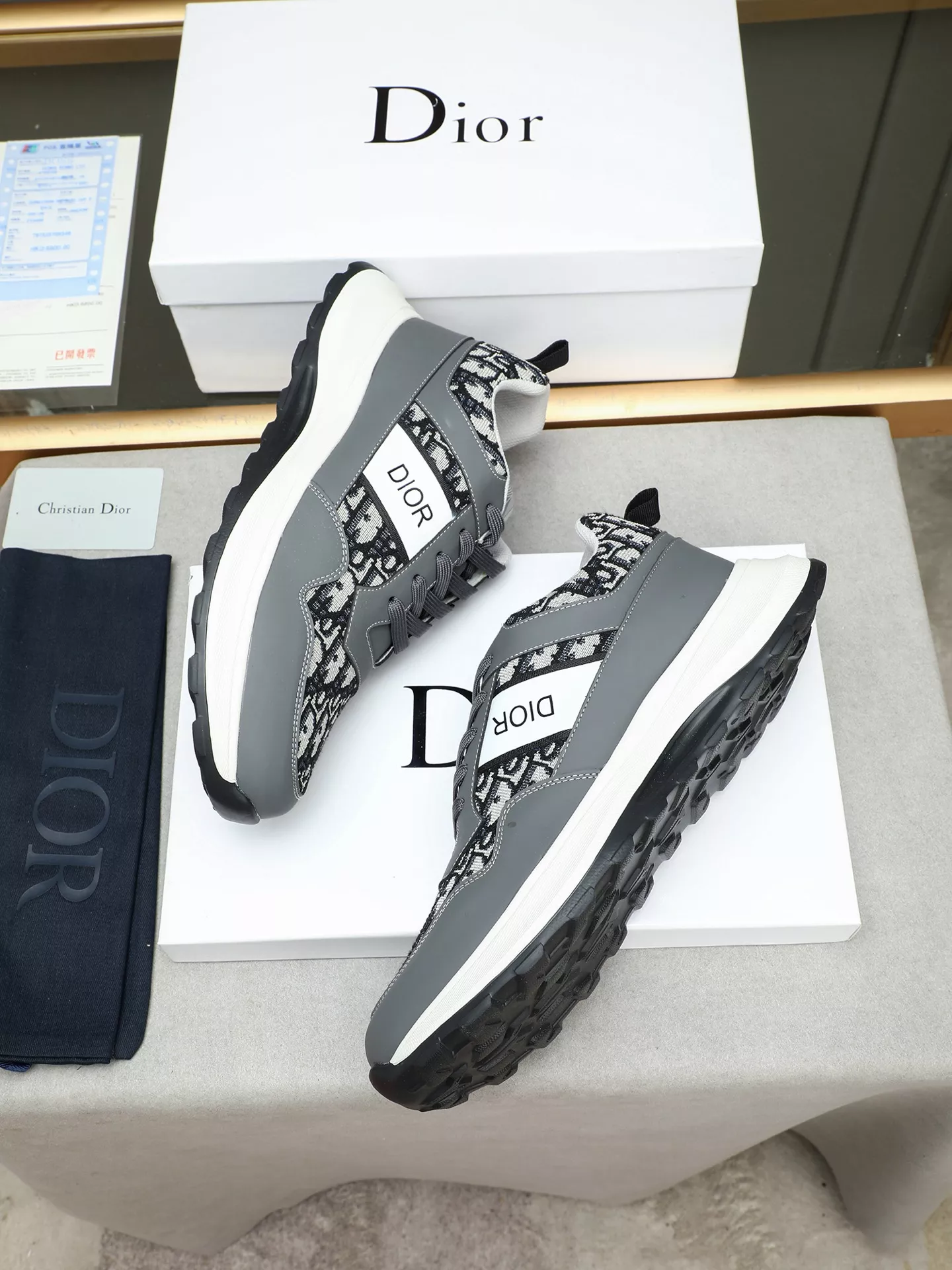 Christian Dior Casual Shoes For Men Cozy 6677