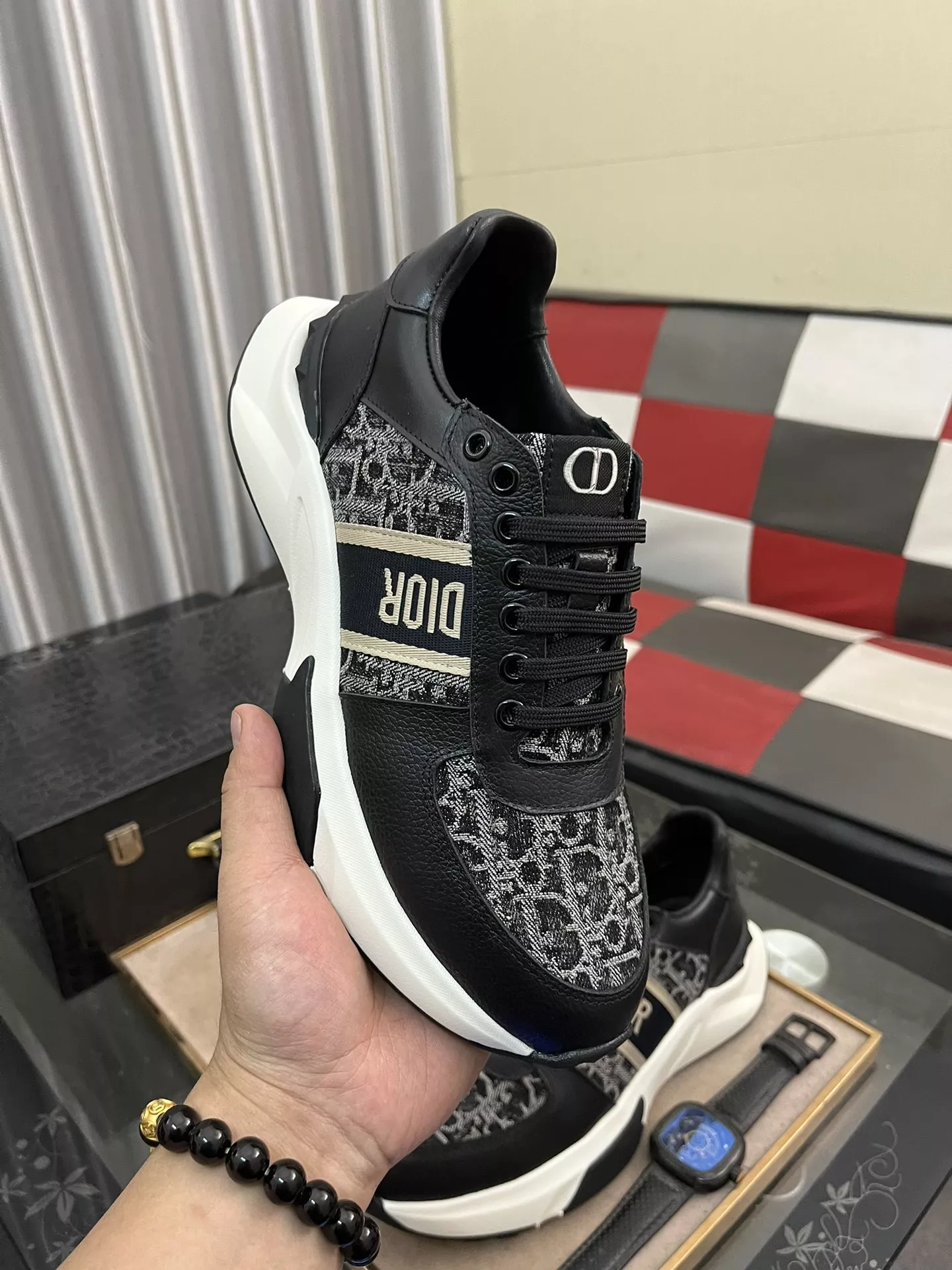 Christian Dior Casual Shoes For Men Durable 9886