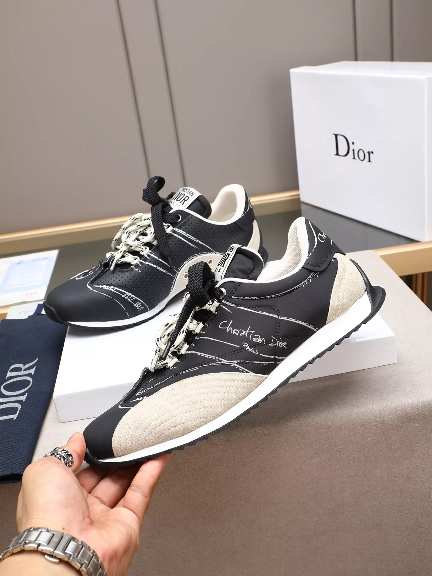 Christian Dior Casual Shoes For Men Efficient 3955