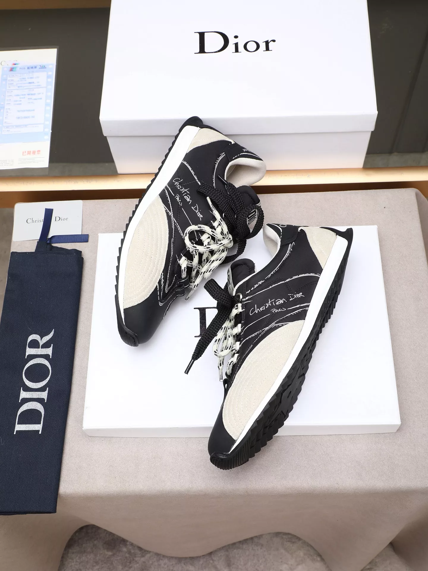 Christian Dior Casual Shoes For Men Efficient 3955
