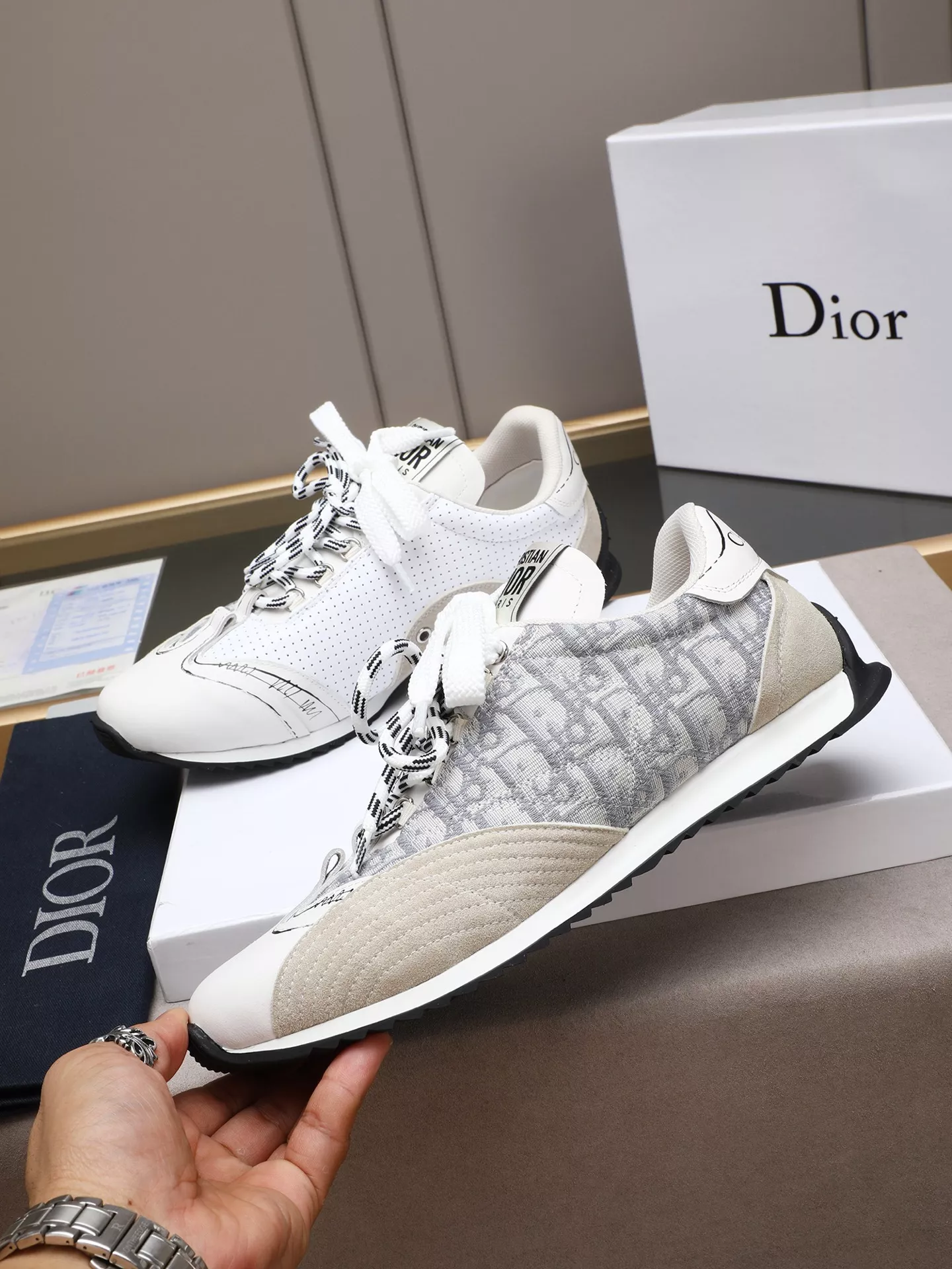 Christian Dior Casual Shoes For Men Efficient 8930