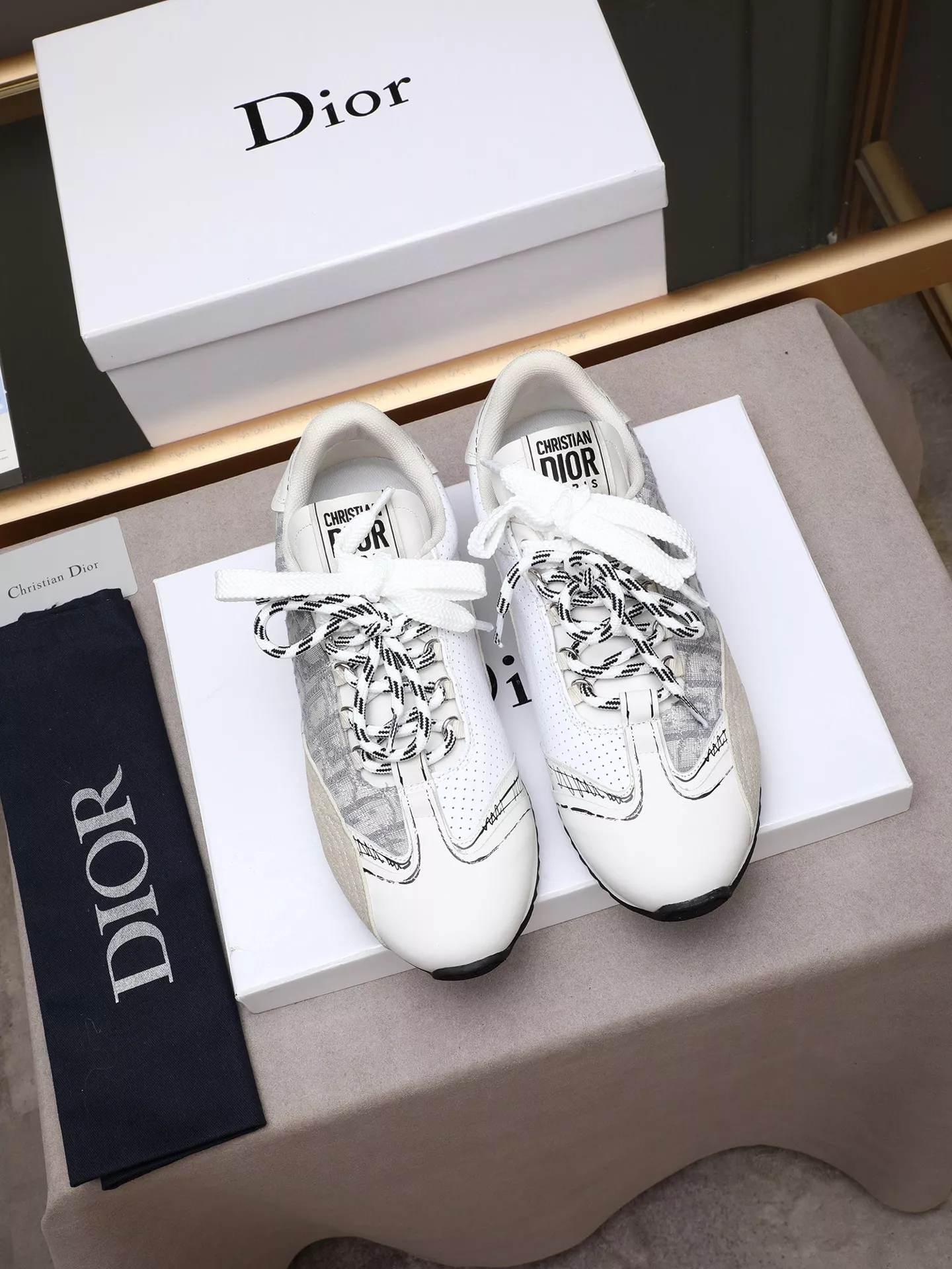 Christian Dior Casual Shoes For Men Efficient 8930