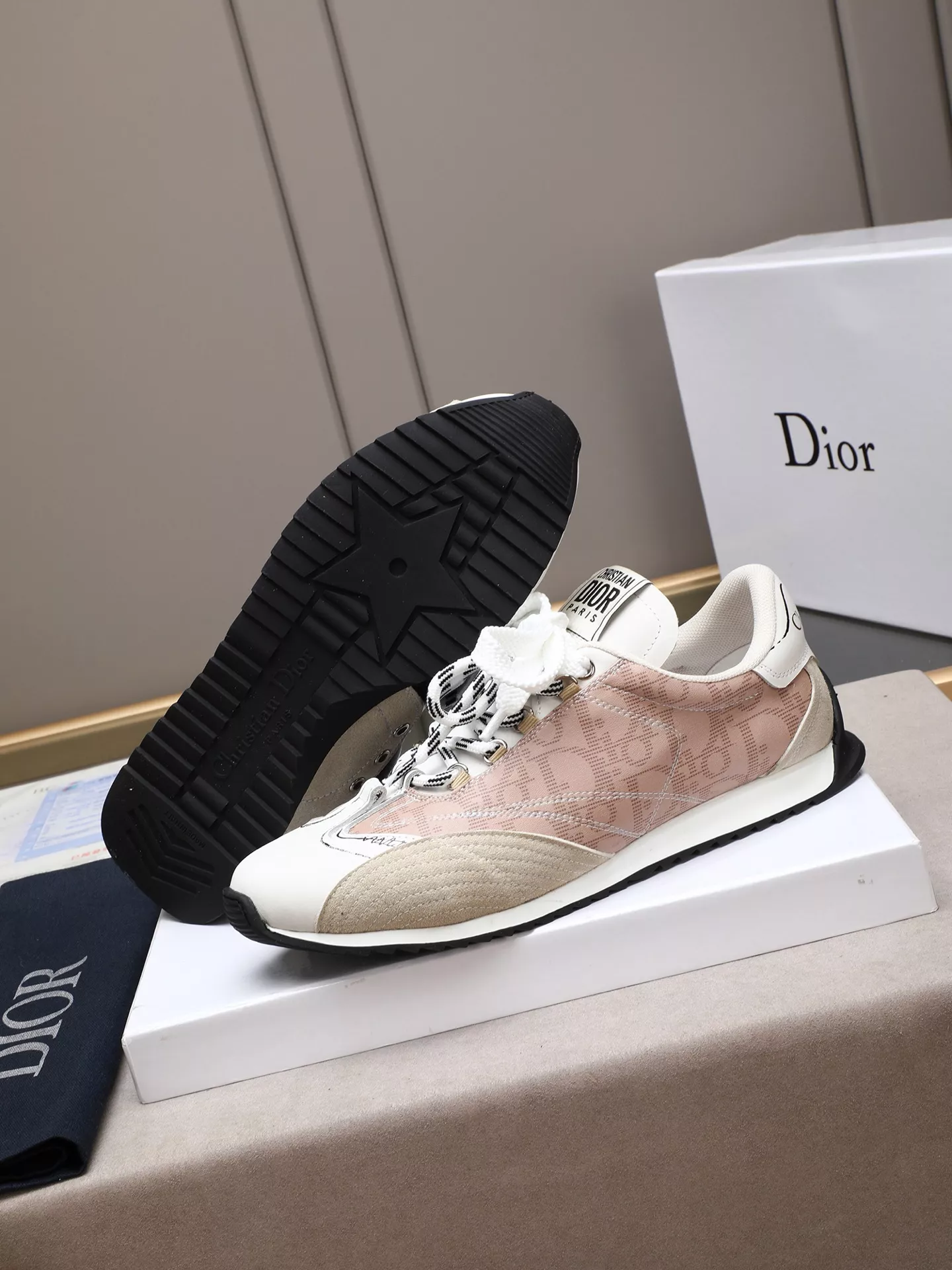 Christian Dior Casual Shoes For Men Lightweight 1401