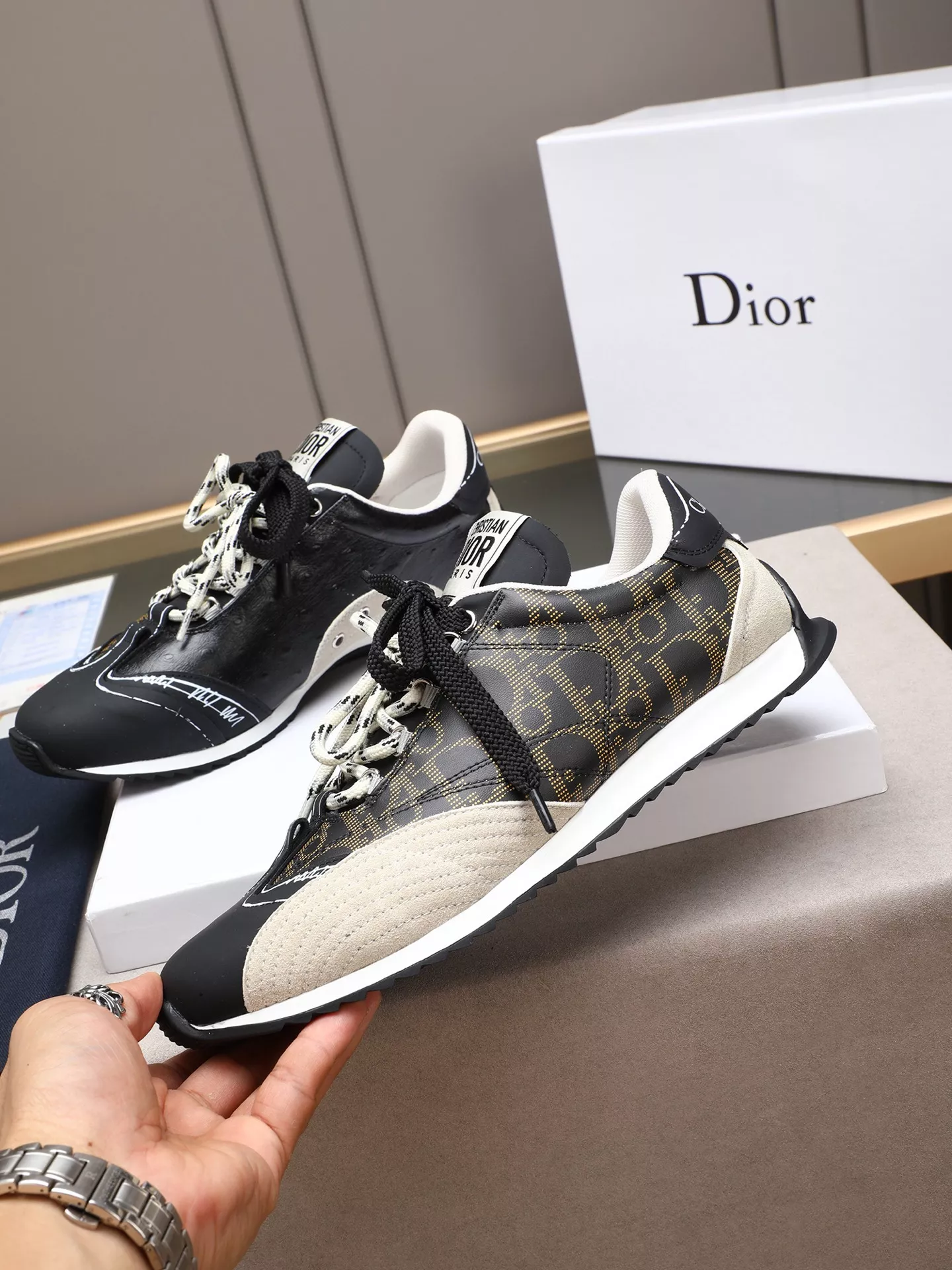 Christian Dior Casual Shoes For Men Stylish 6908