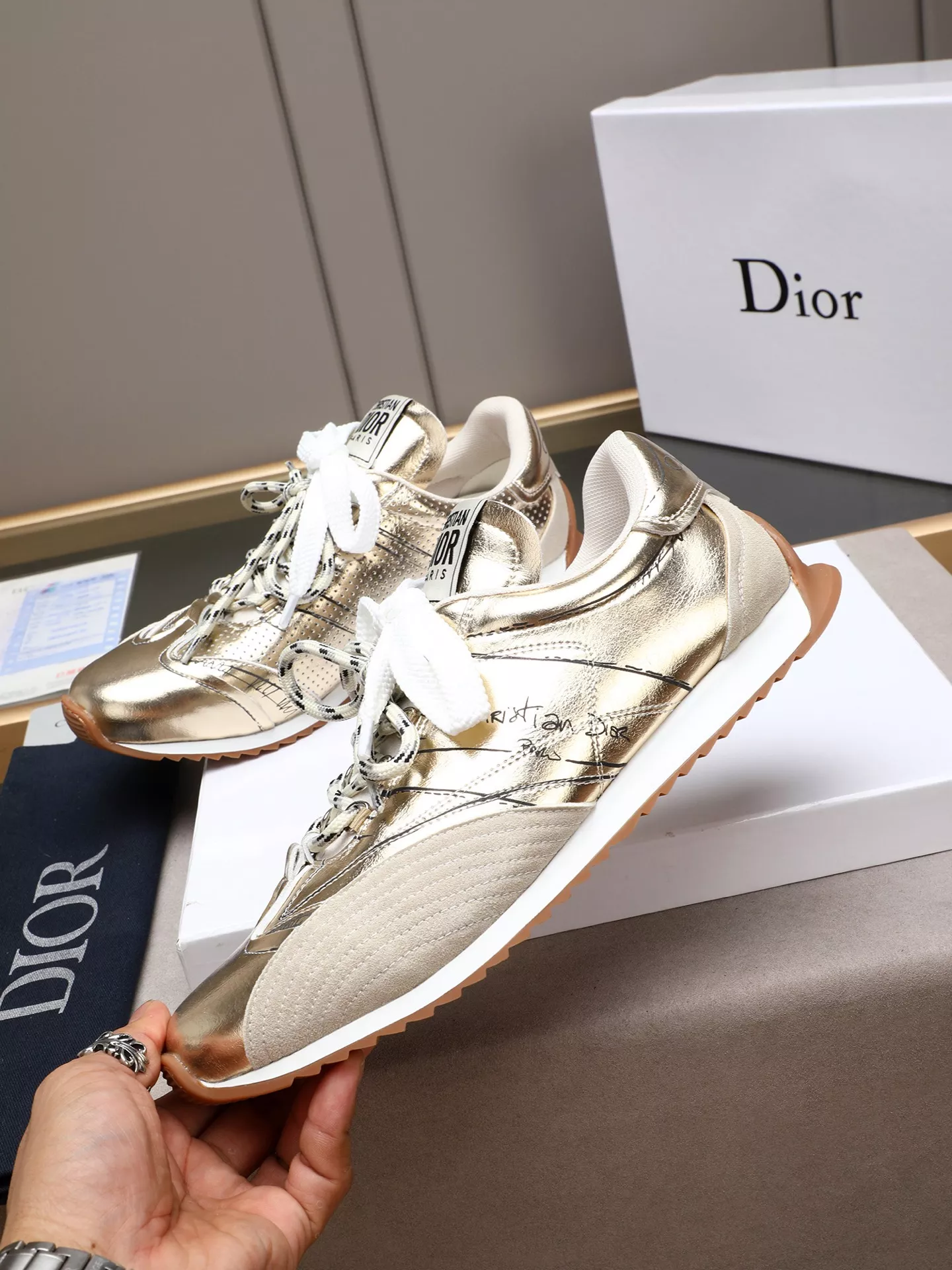 Christian Dior Casual Shoes For Men Trendsetting 6467
