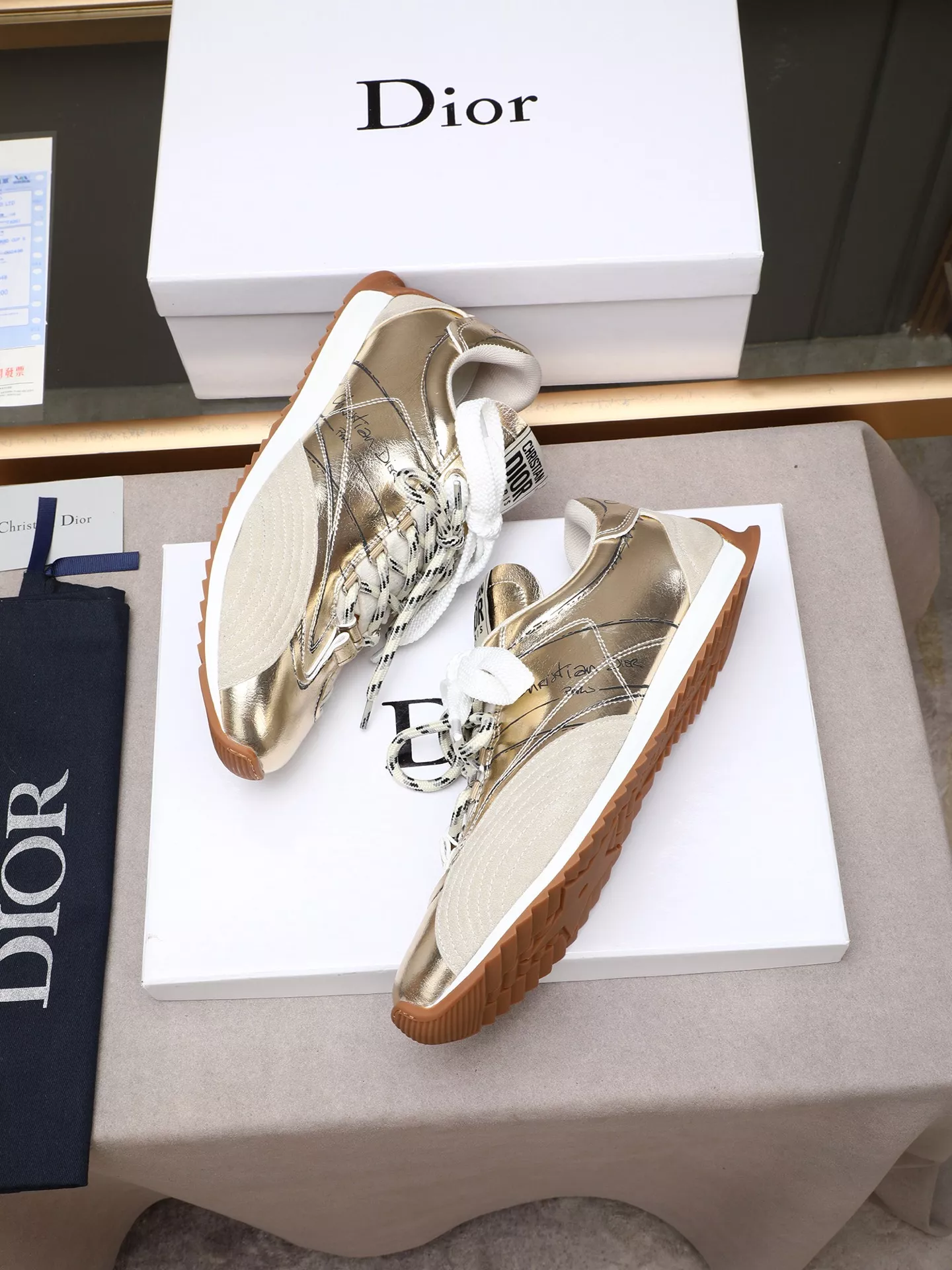 Christian Dior Casual Shoes For Men Trendsetting 6467