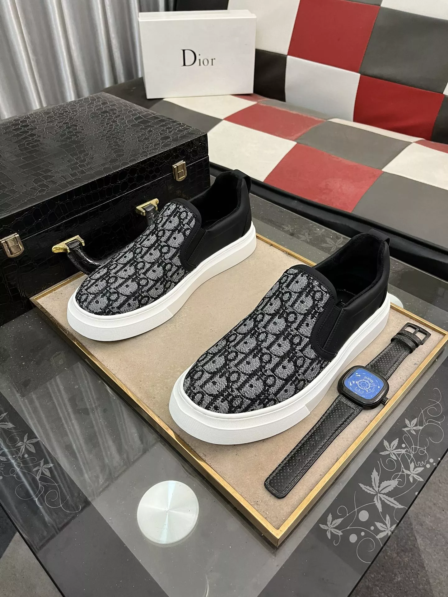 Christian Dior Casual Shoes For Men Vibrant 1860