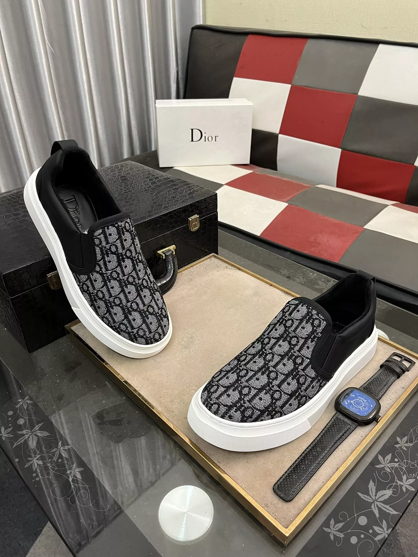 Christian Dior Casual Shoes For Men Vibrant 1860
