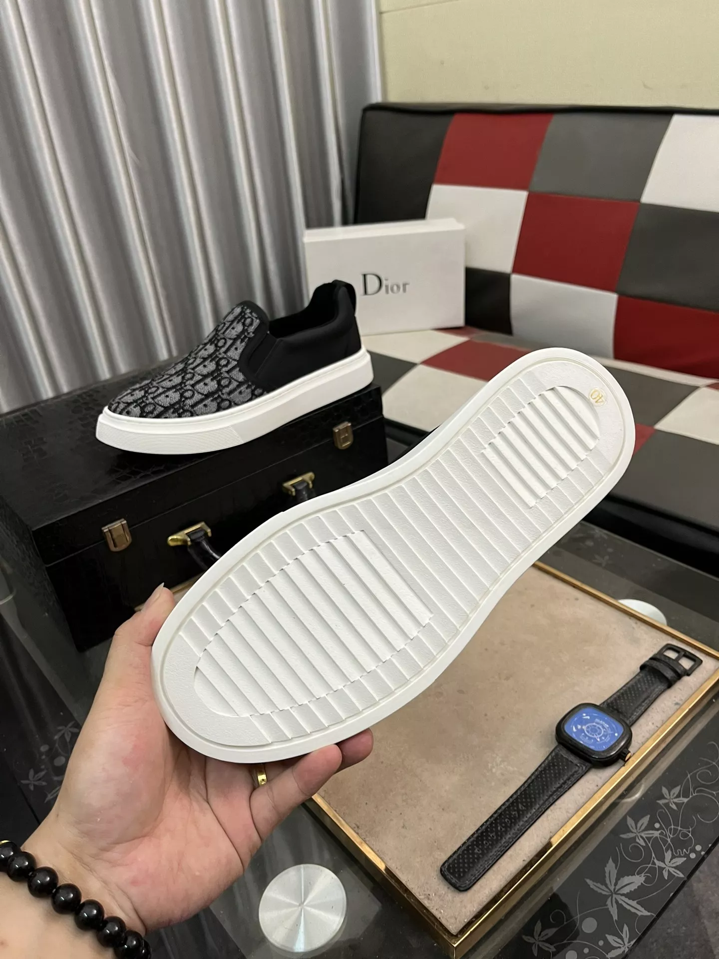 Christian Dior Casual Shoes For Men Vibrant 1860