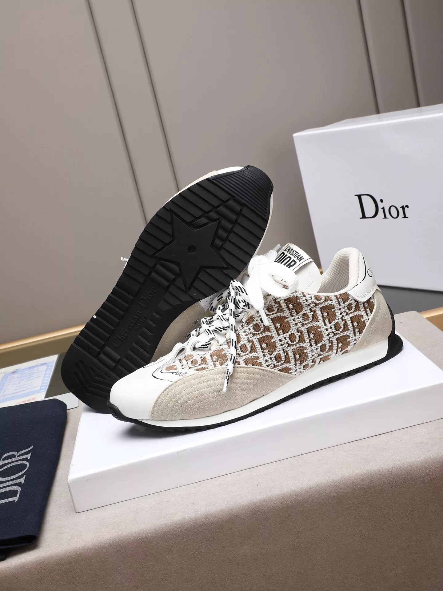 Christian Dior Casual Shoes For Men Vibrant 3064