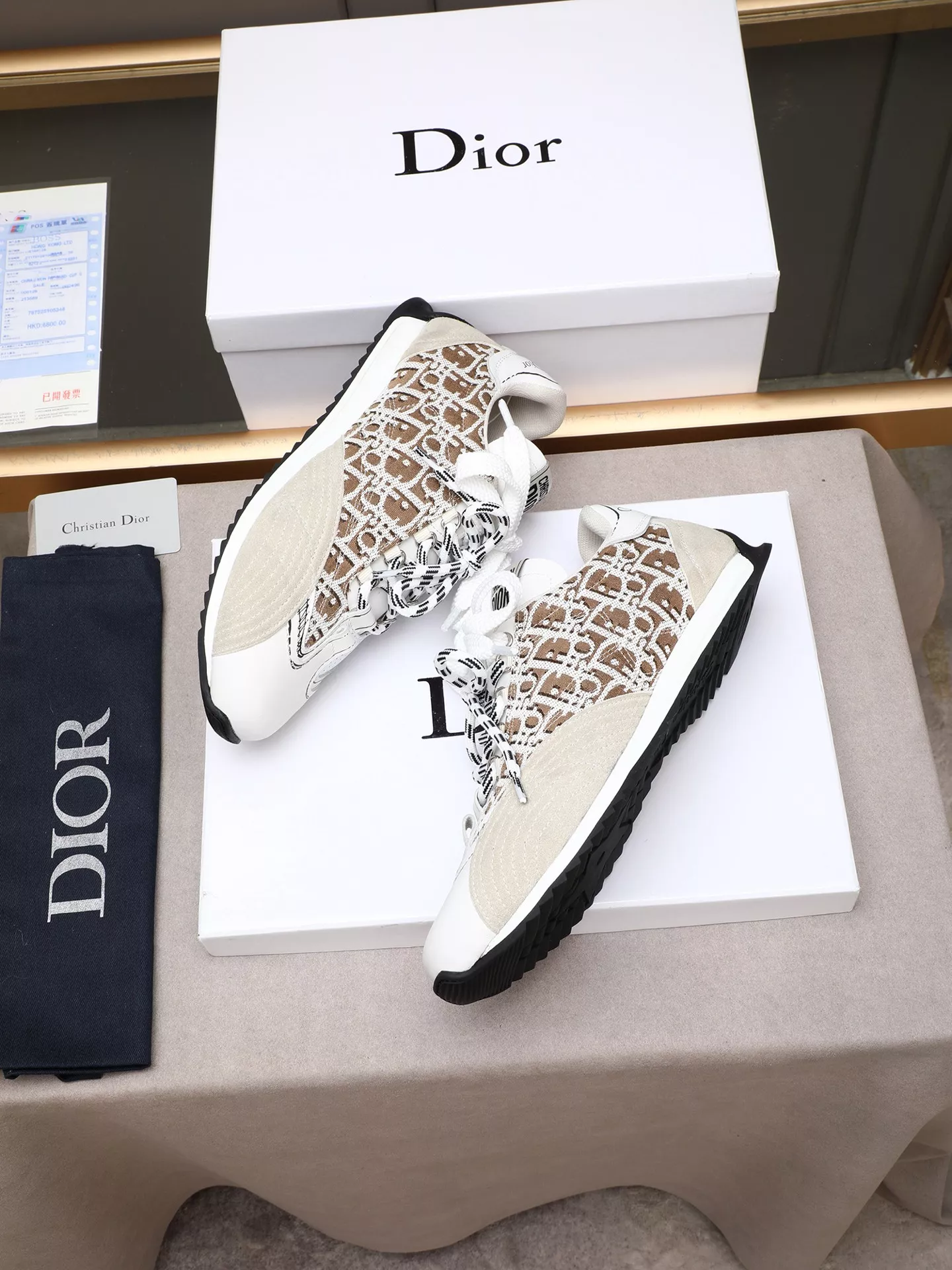 Christian Dior Casual Shoes For Men Vibrant 3064