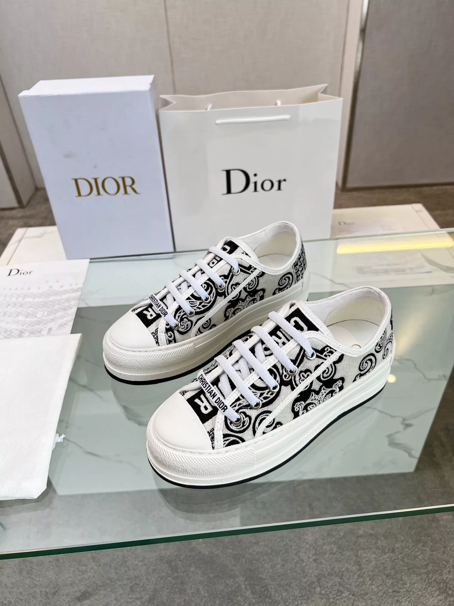Christian Dior Casual Shoes For Women Breathable 4257