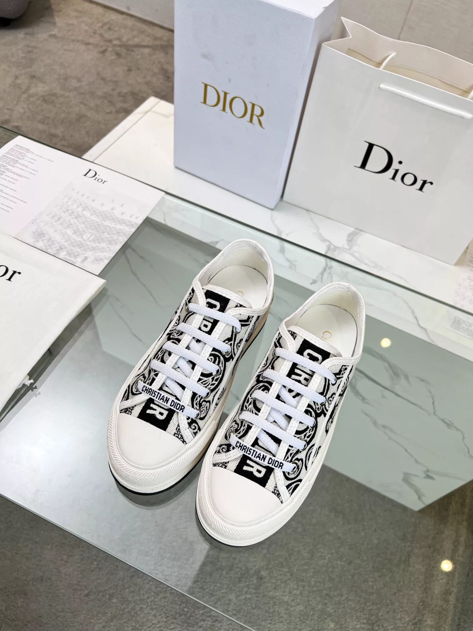 Christian Dior Casual Shoes For Women Breathable 4257