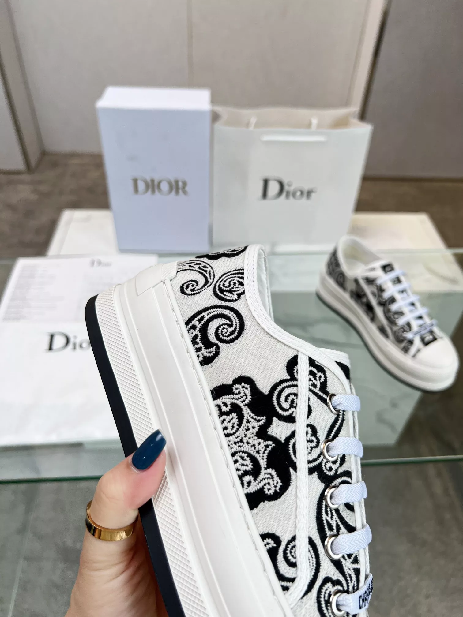 Christian Dior Casual Shoes For Women Breathable 4257