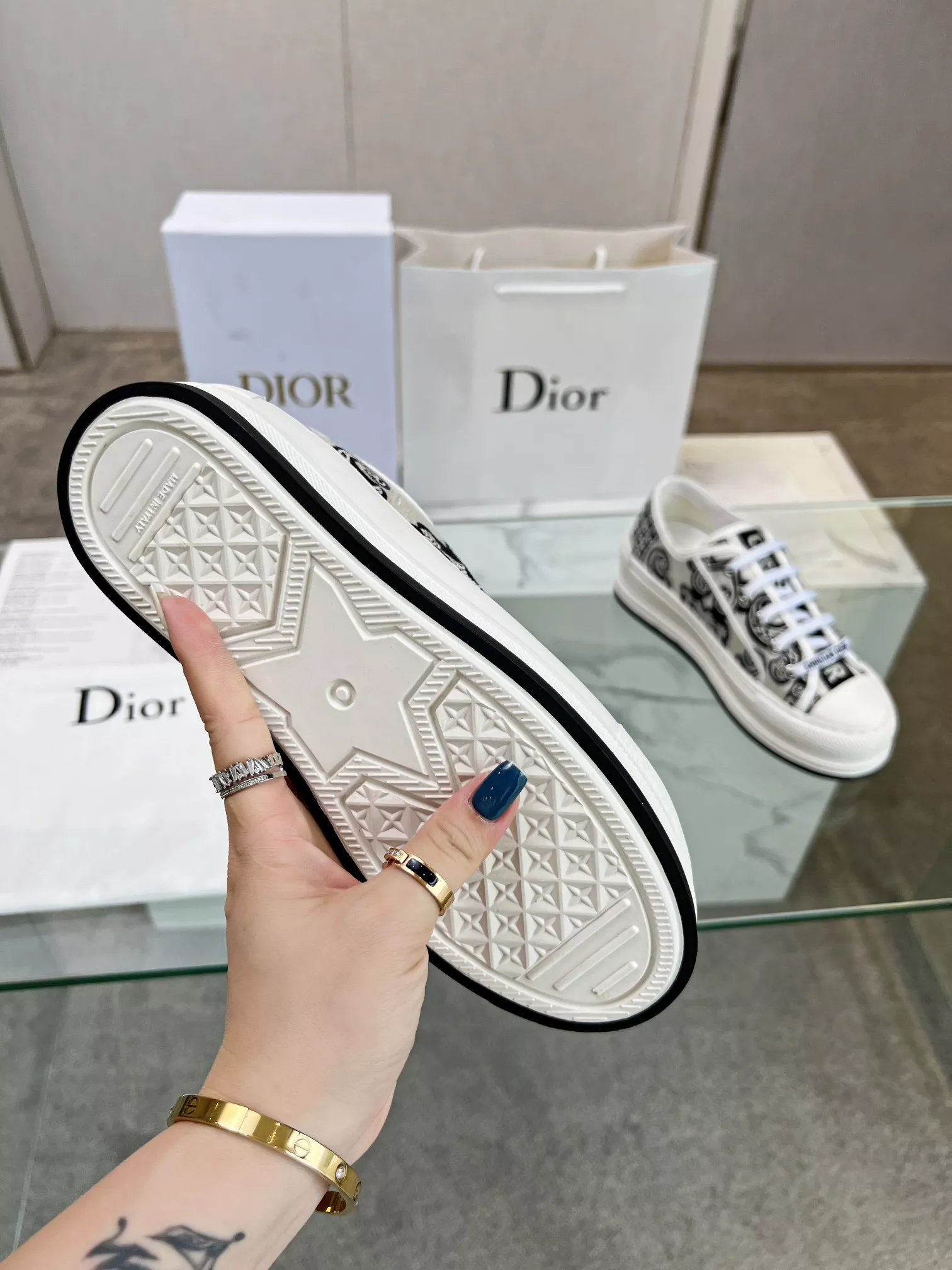 Christian Dior Casual Shoes For Women Breathable 4257
