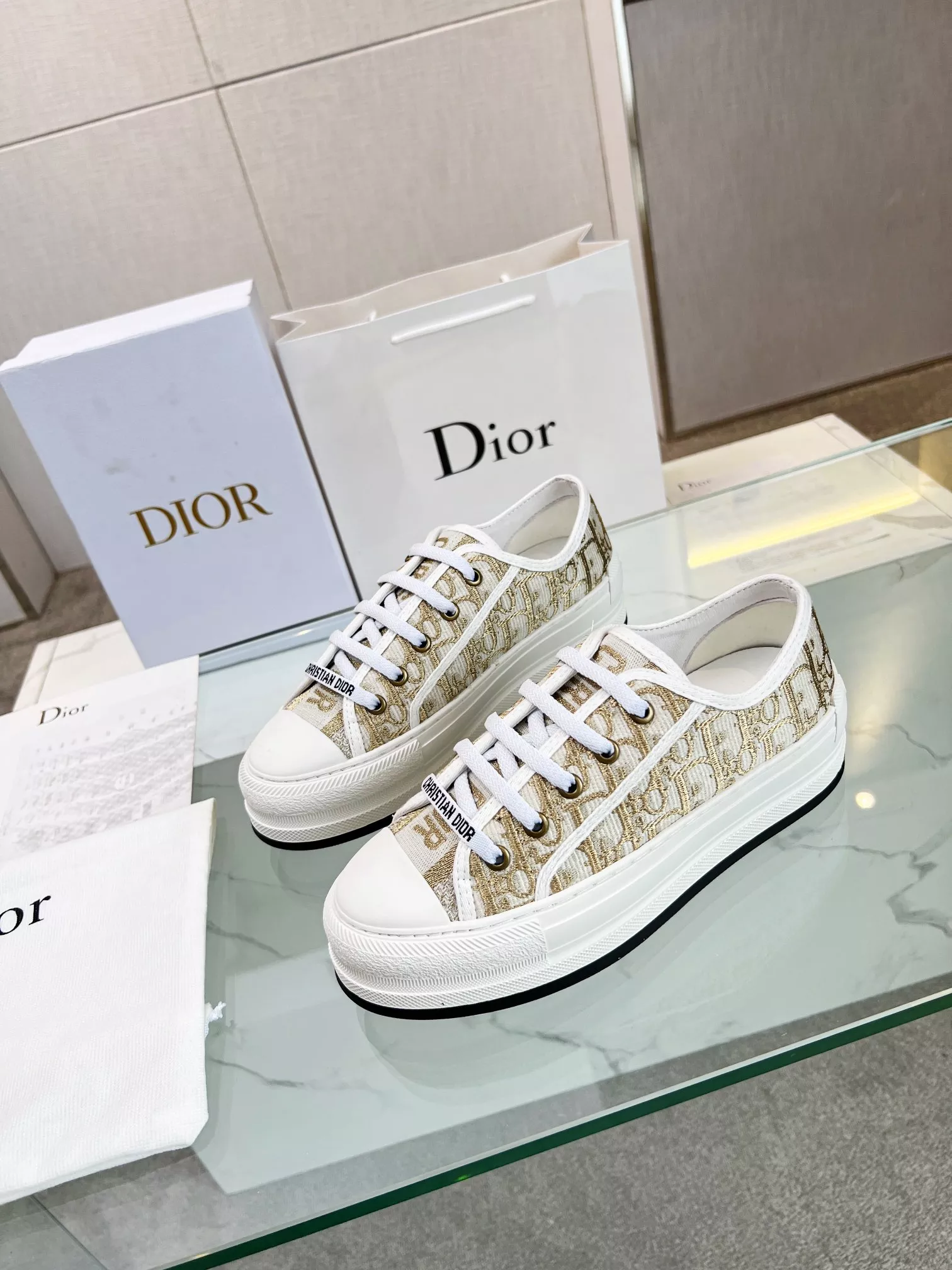 Christian Dior Casual Shoes For Women Comfortable 1283