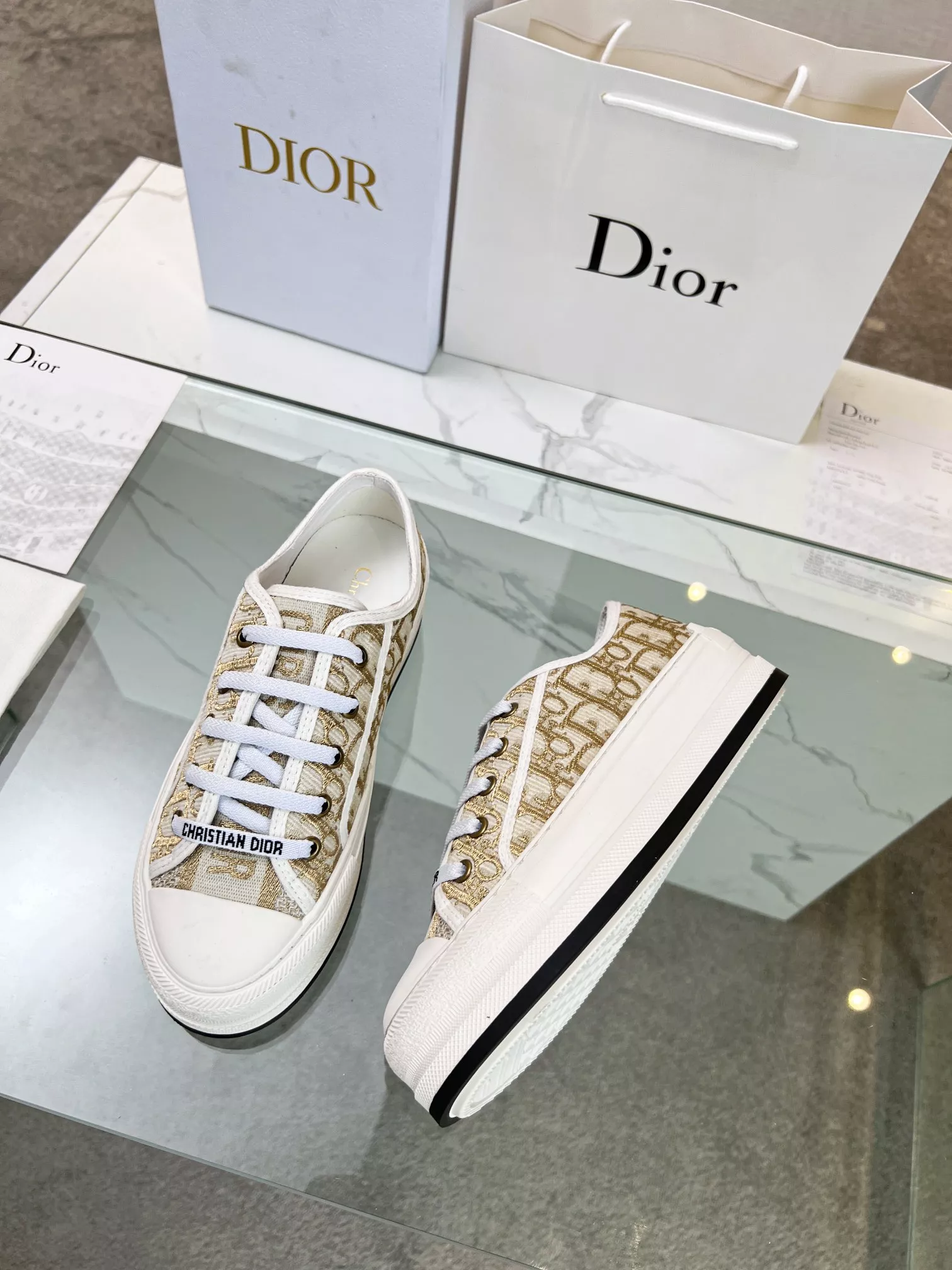 Christian Dior Casual Shoes For Women Comfortable 1283