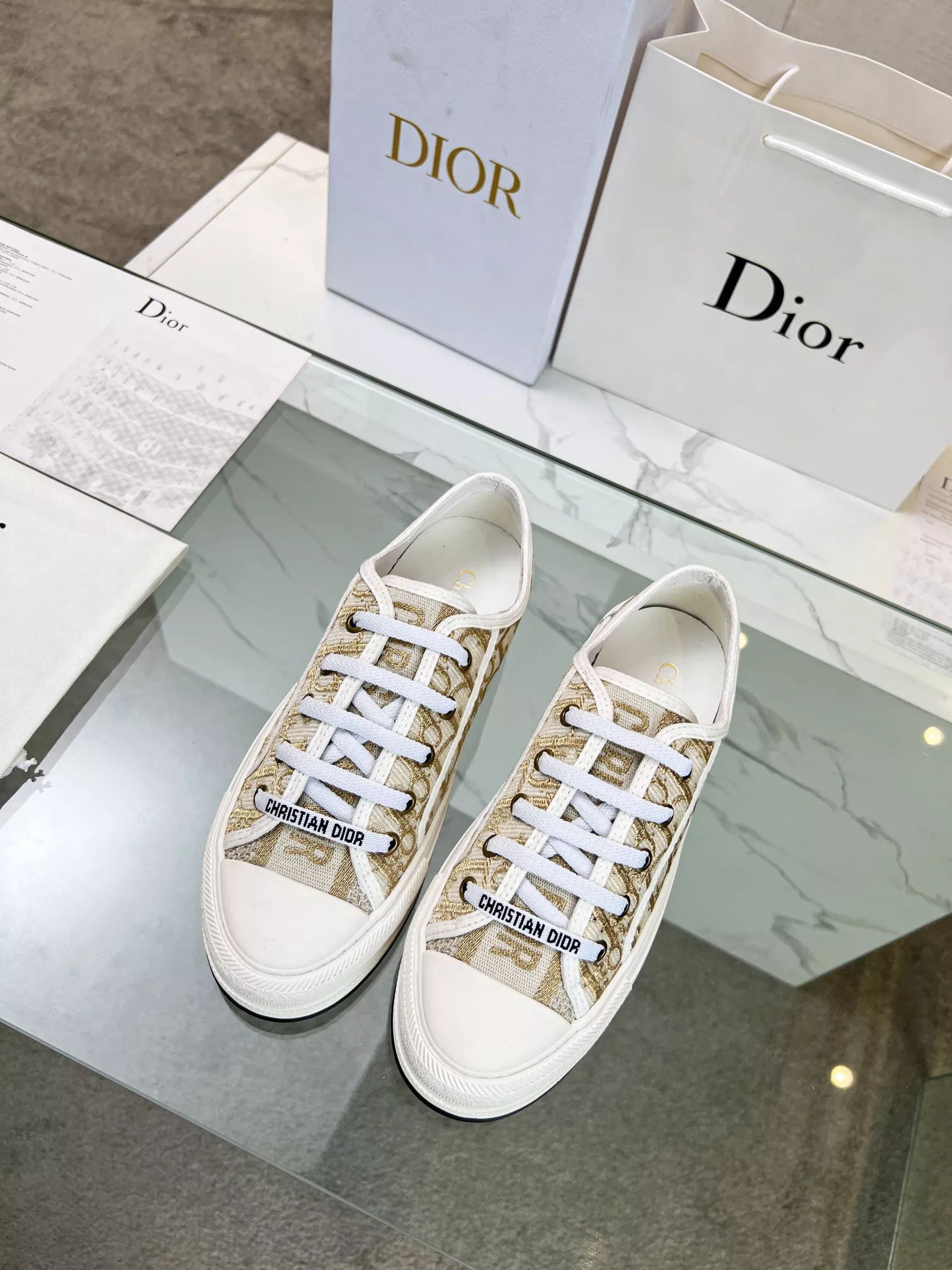 Christian Dior Casual Shoes For Women Comfortable 1283