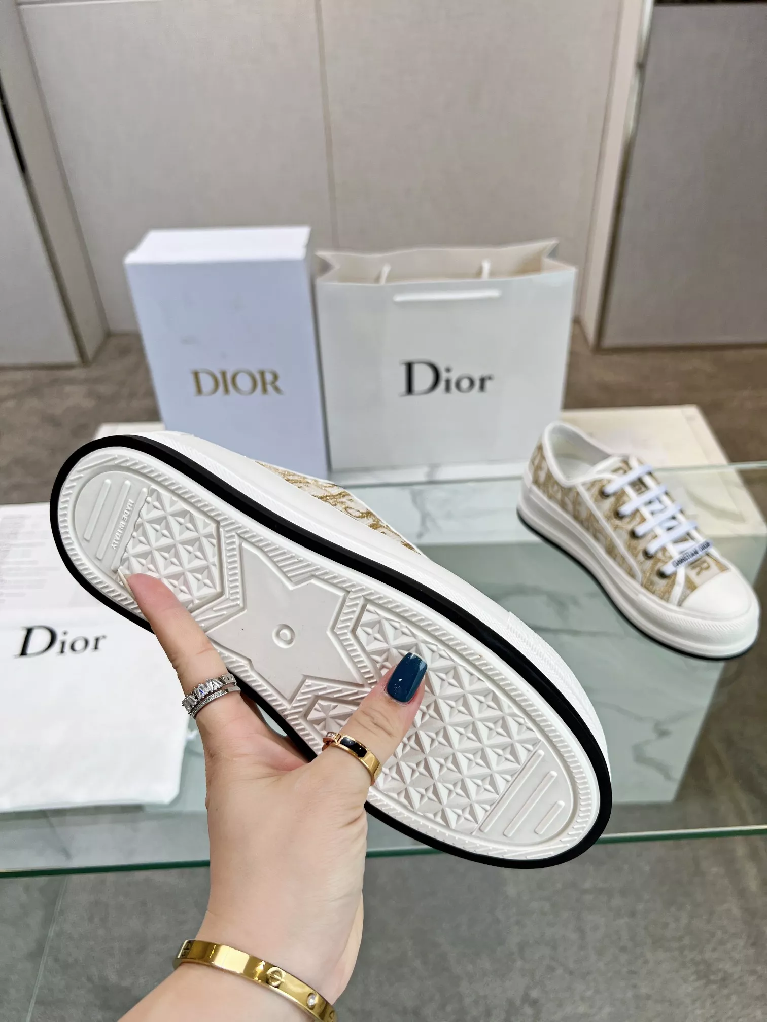 Christian Dior Casual Shoes For Women Comfortable 1283