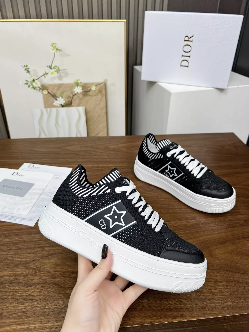 Christian Dior Casual Shoes For Women Durable 2497