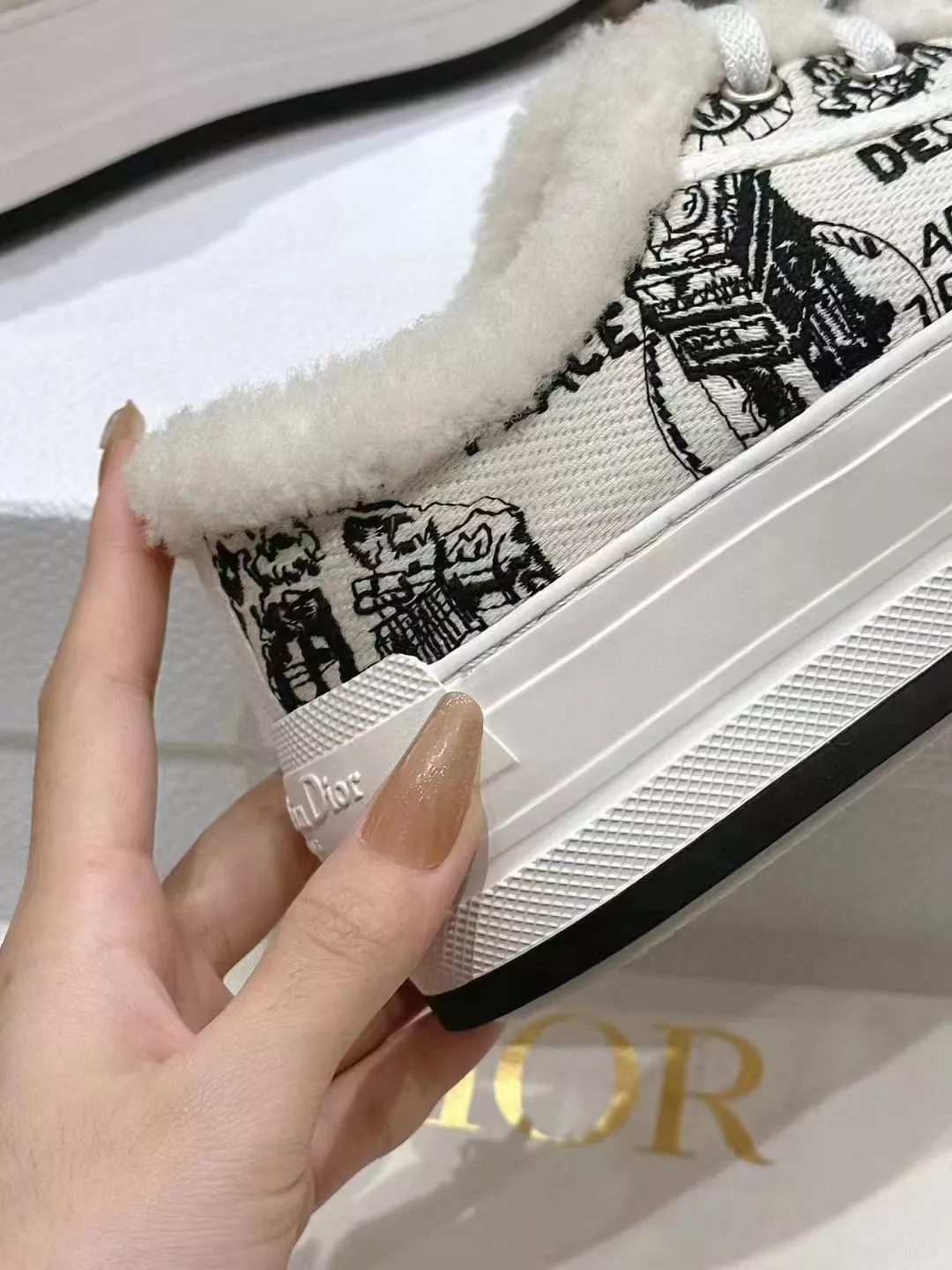 Christian Dior Casual Shoes For Women Fashionable 3020