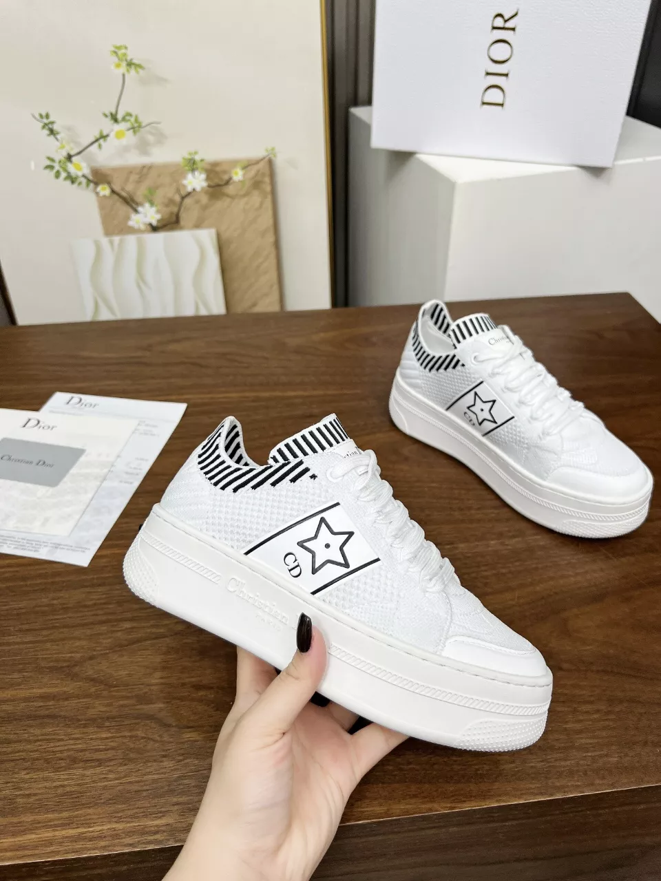 Christian Dior Casual Shoes For Women Popular 9435