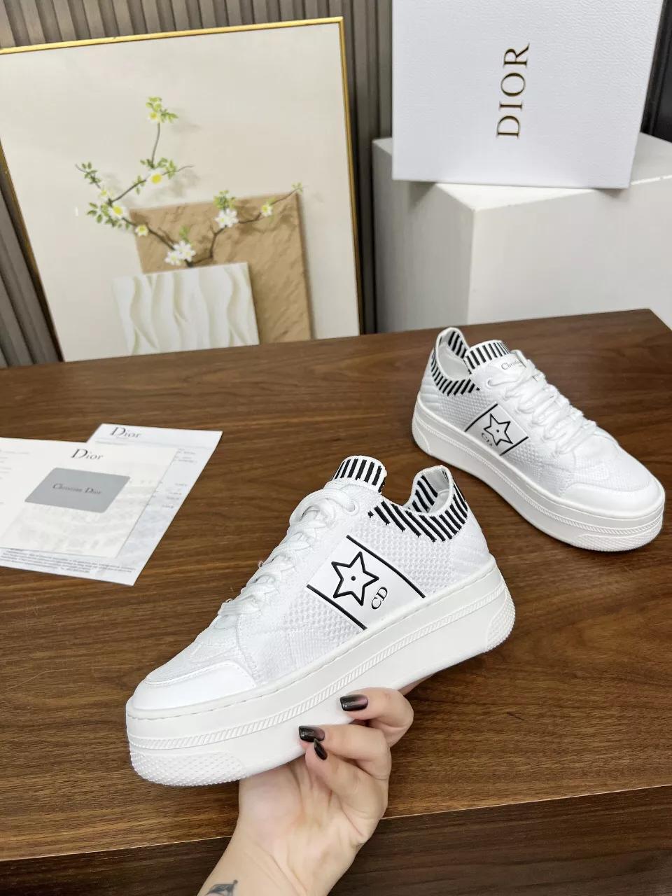 Christian Dior Casual Shoes For Women Popular 9435