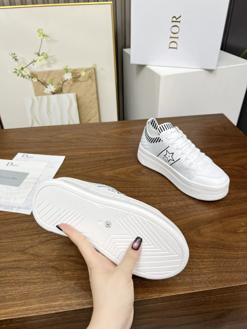 Christian Dior Casual Shoes For Women Popular 9435