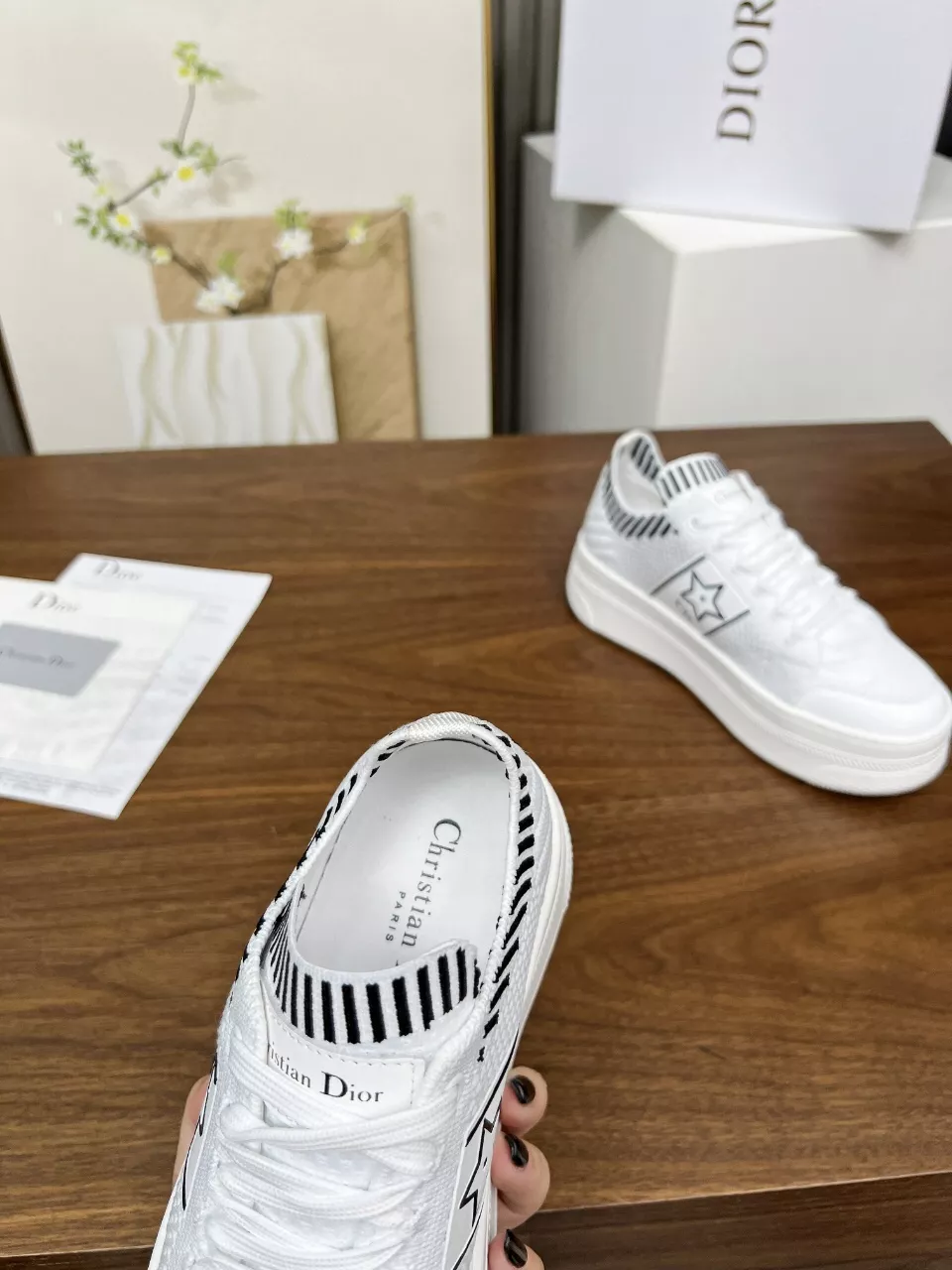 Christian Dior Casual Shoes For Women Popular 9435