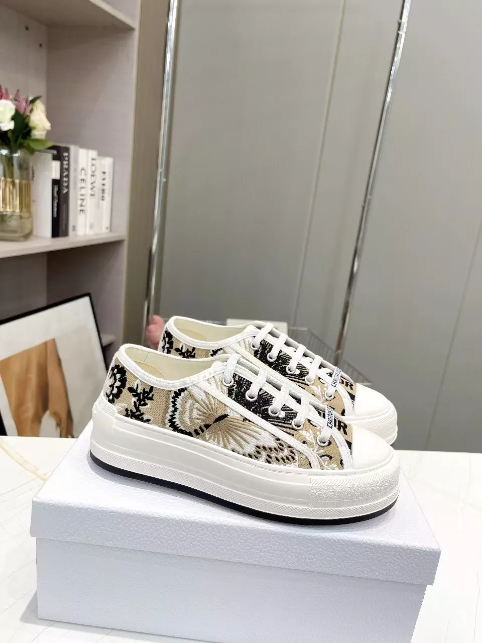 Christian Dior Casual Shoes For Women Soft 163