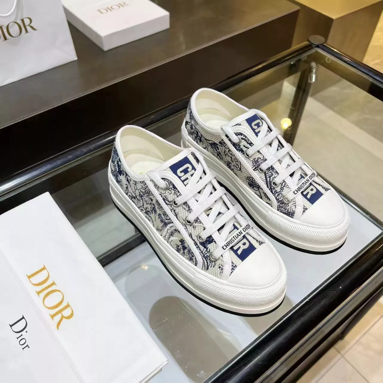 Christian Dior Casual Shoes For Women Trendsetting 6127