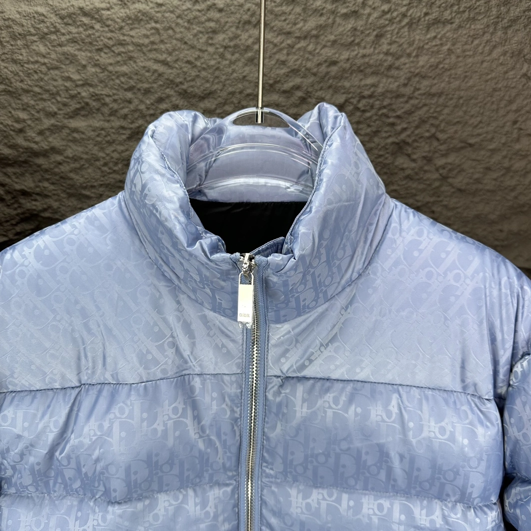 Christian Dior Down Feather Coat Long Sleeved For Unisex AllSeason 8342