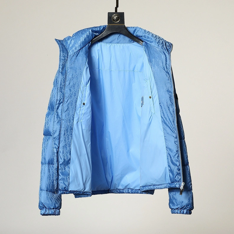 Christian Dior Down Feather Coat Long Sleeved For Unisex GoodFit 231