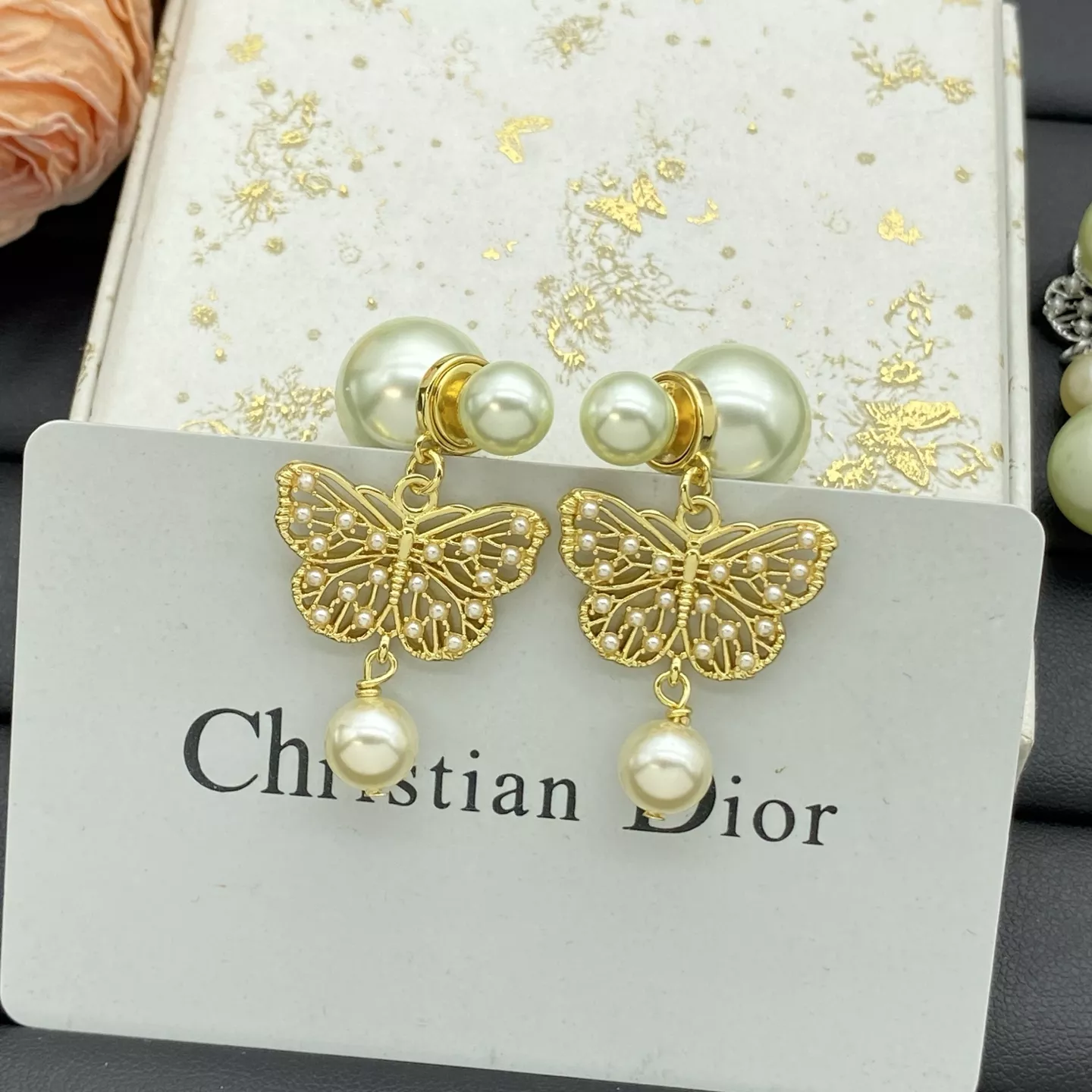 Christian Dior Earrings For Women Bold 2367