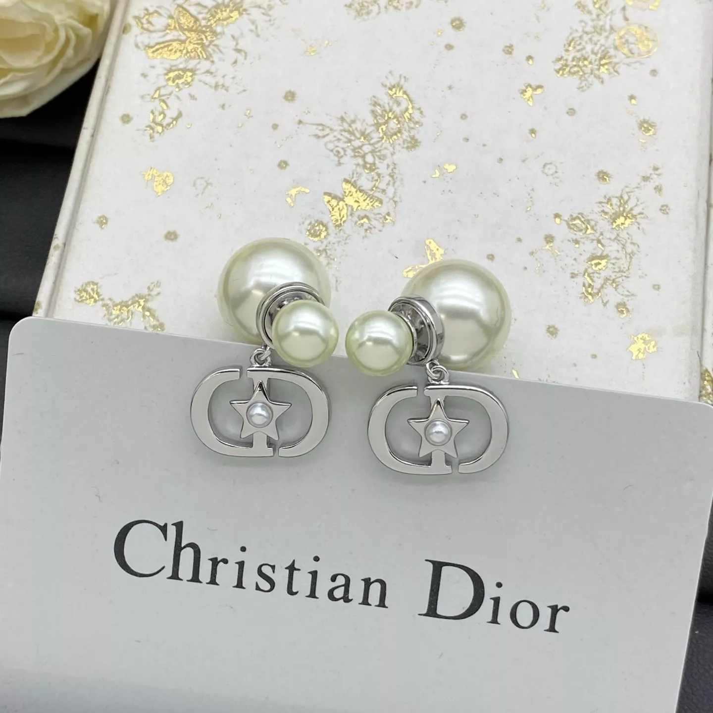 Christian Dior Earrings For Women Classic 1749