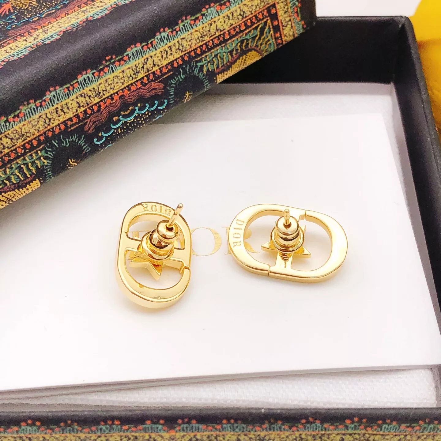 Christian Dior Earrings For Women Elegant 2298