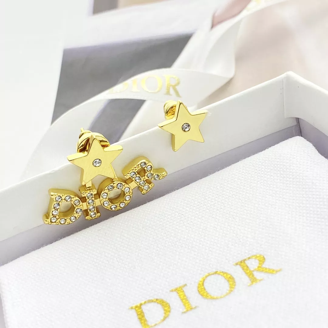 Christian Dior Earrings For Women Fashionable 9786