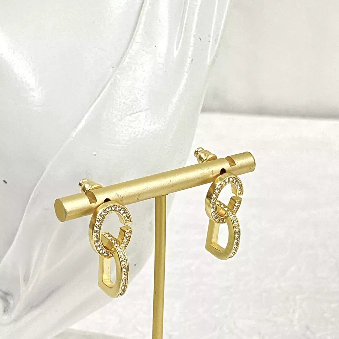 Christian Dior Earrings For Women Modern 3549