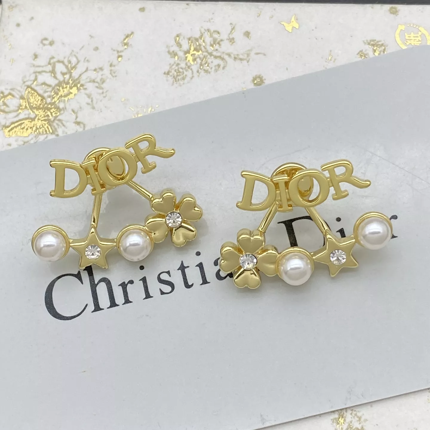 Christian Dior Earrings For Women Reliable 8201