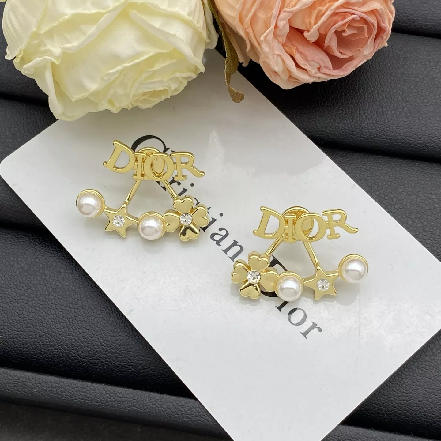 Christian Dior Earrings For Women Reliable 8201