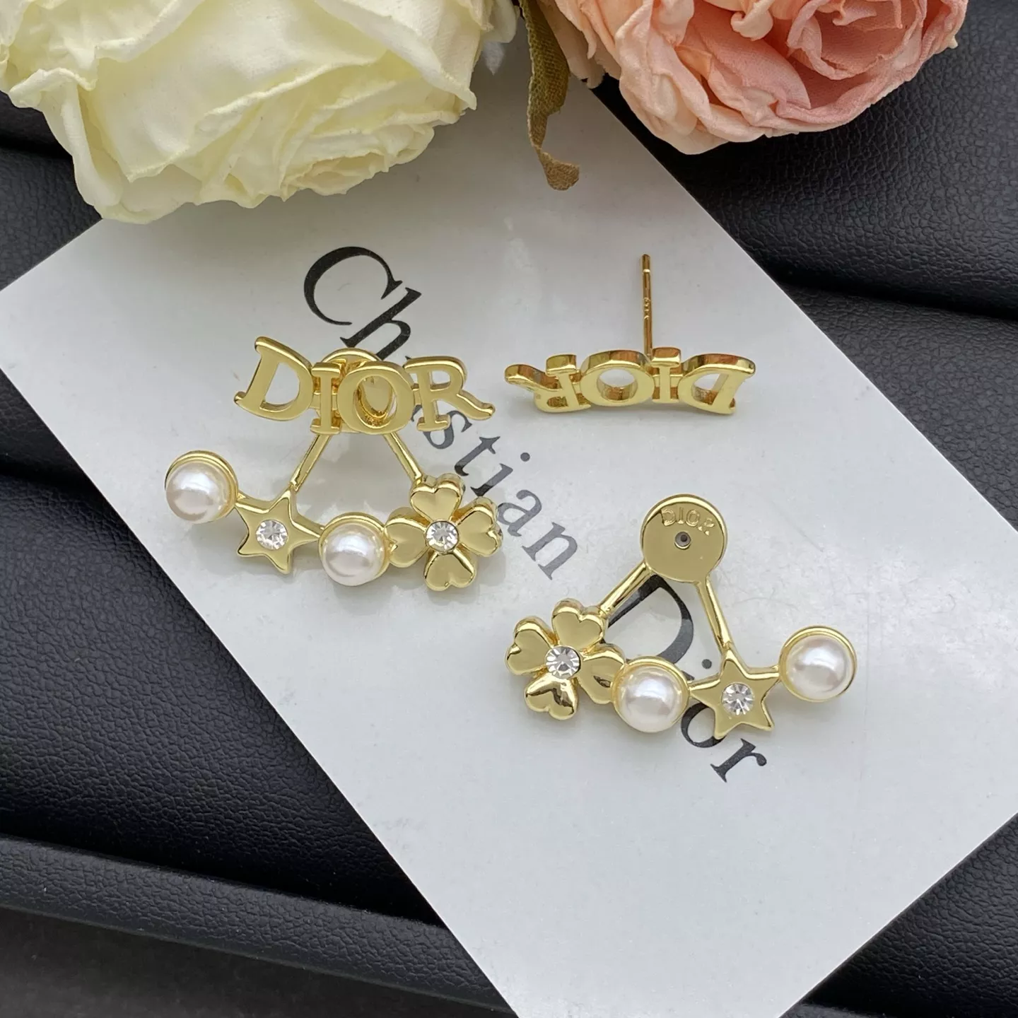 Christian Dior Earrings For Women Reliable 8201