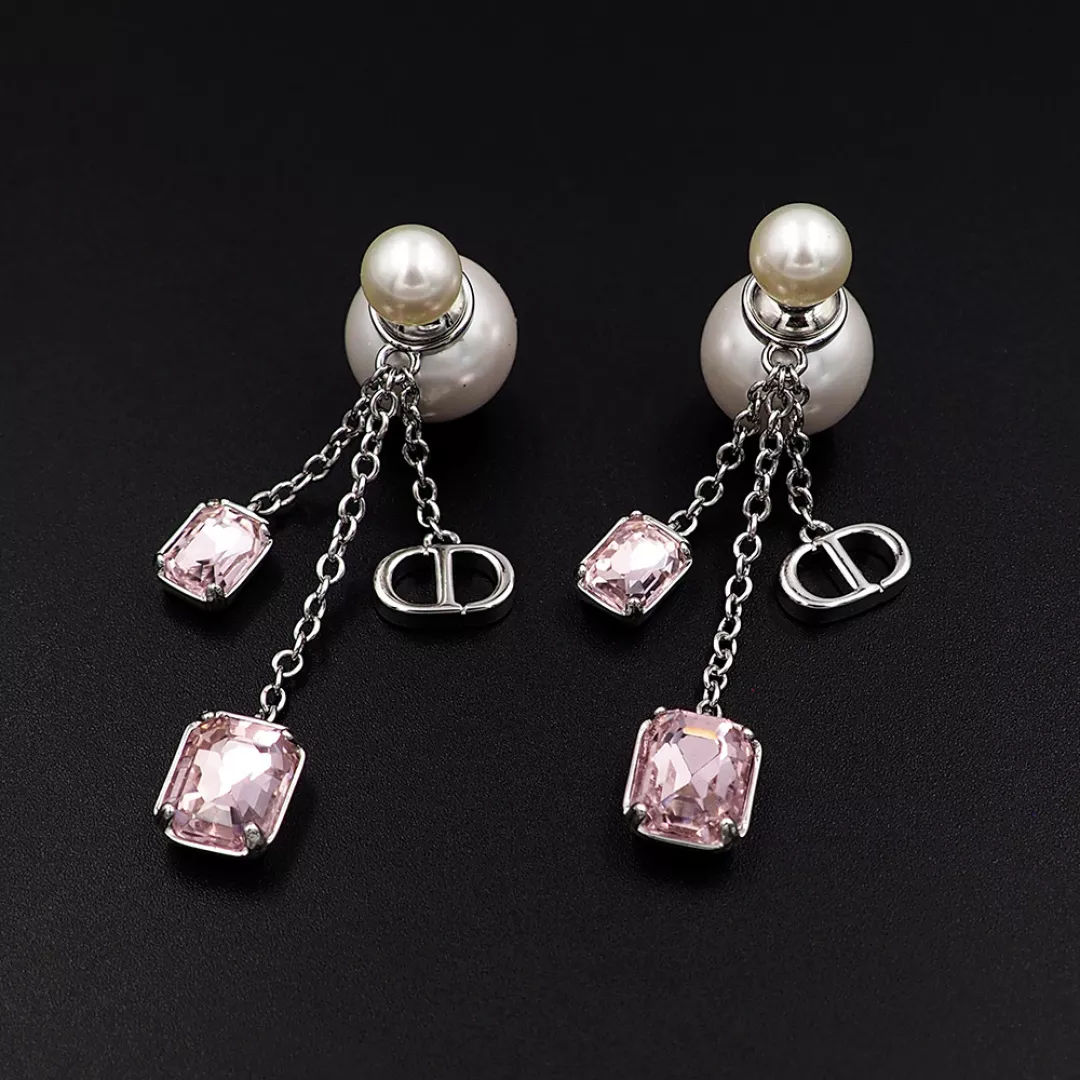 Christian Dior Earrings For Women Sleek 7123