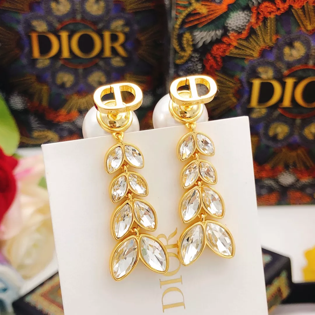 Christian Dior Earrings For Women Trendsetting 6962