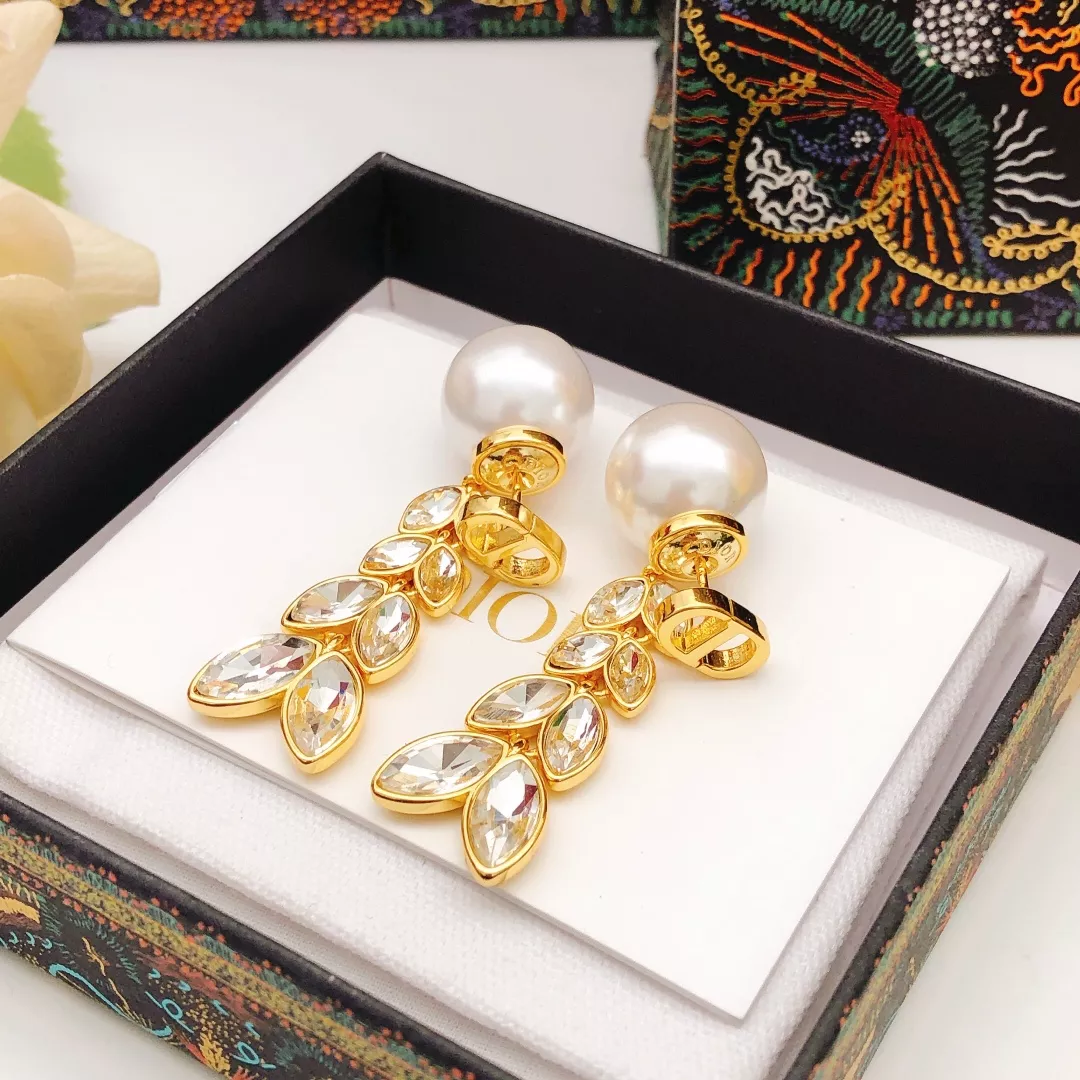 Christian Dior Earrings For Women Trendsetting 6962