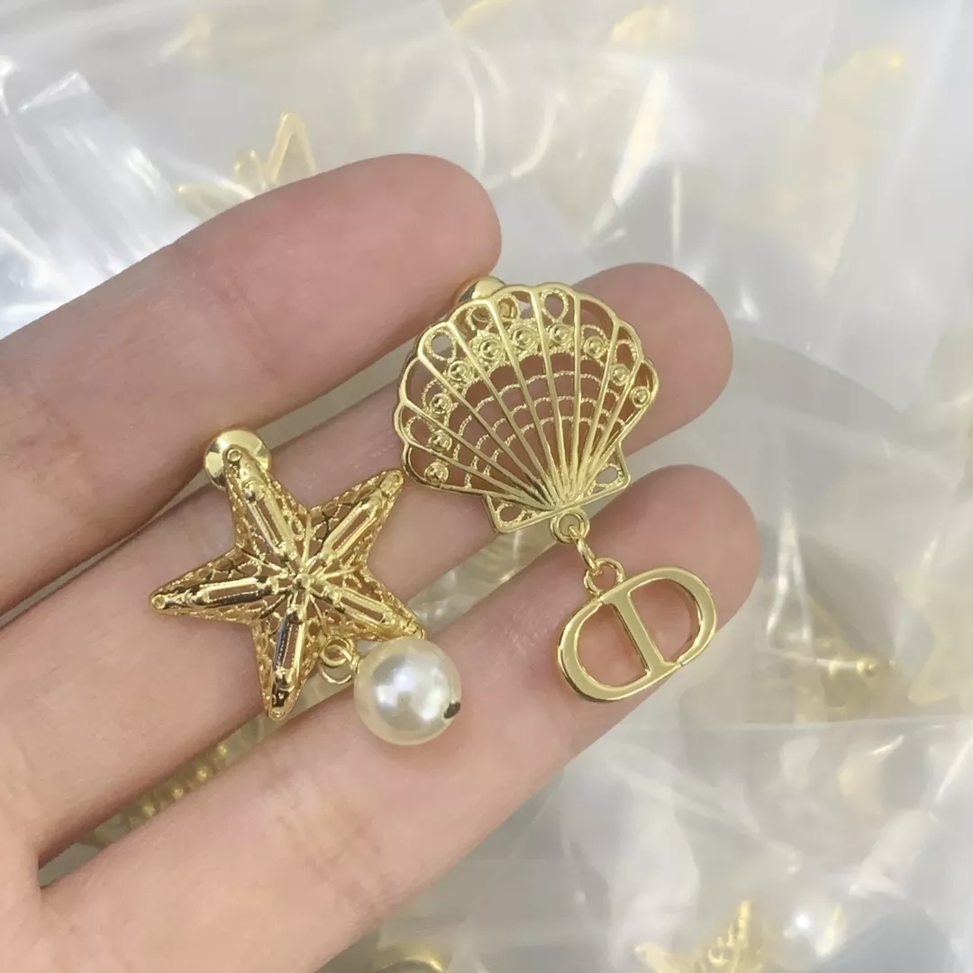 Christian Dior Earrings For Women Trendsetting 8464