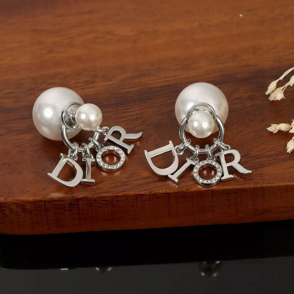 Christian Dior Earrings For Women Trendy 929